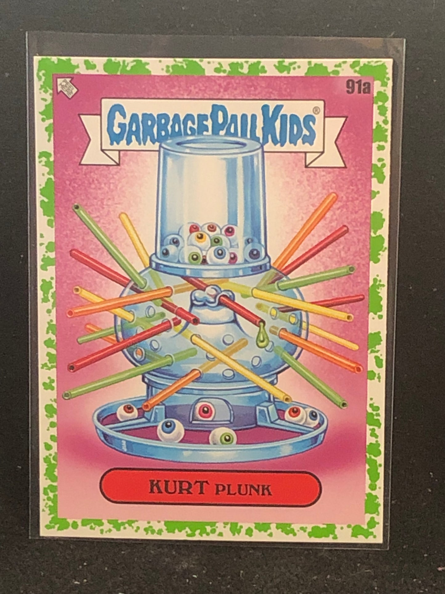 Garbage Pail Kids Kids At Play U-PICK Green Parallel Singles
