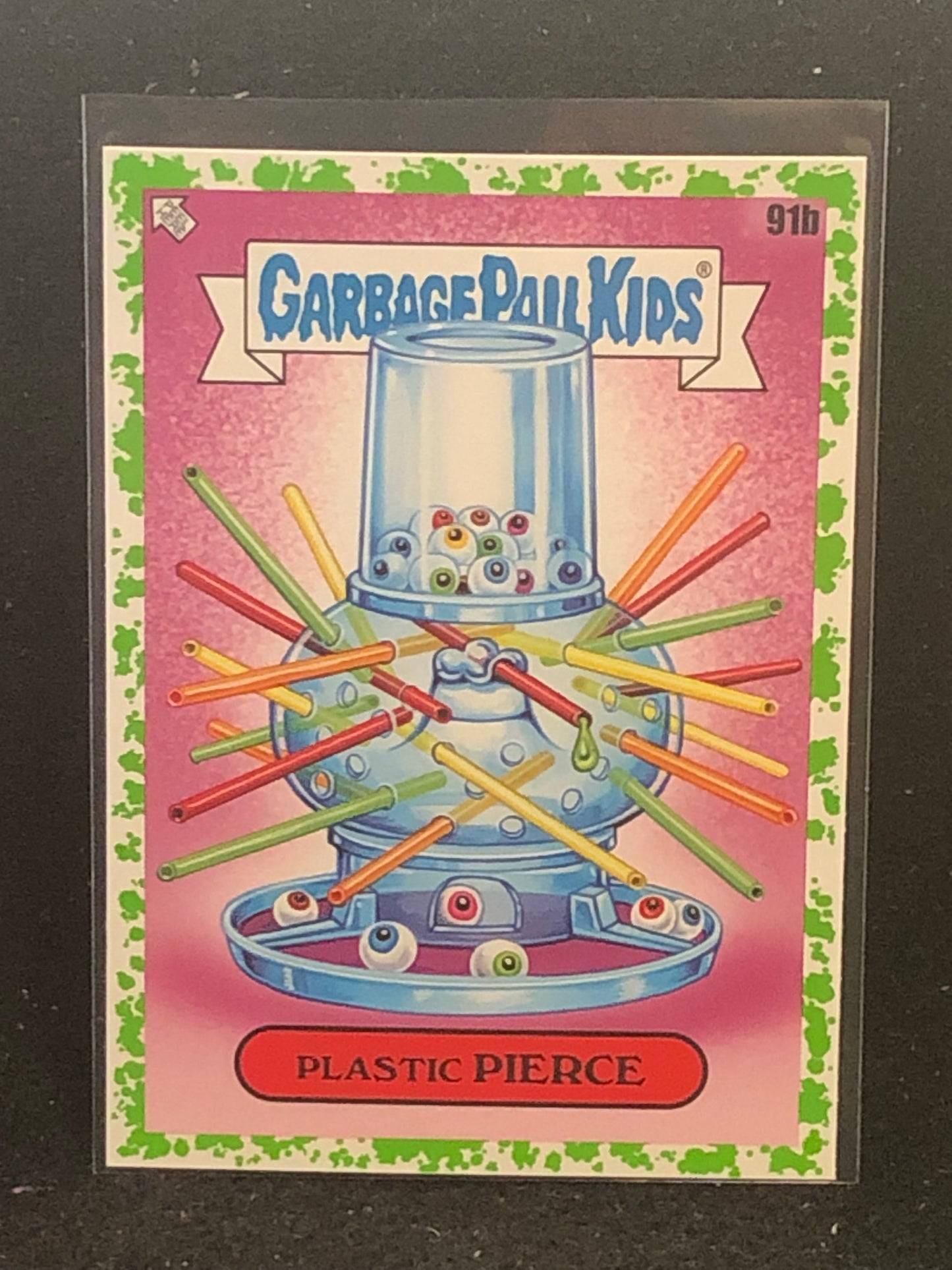 Garbage Pail Kids Kids At Play U-PICK Green Parallel Singles