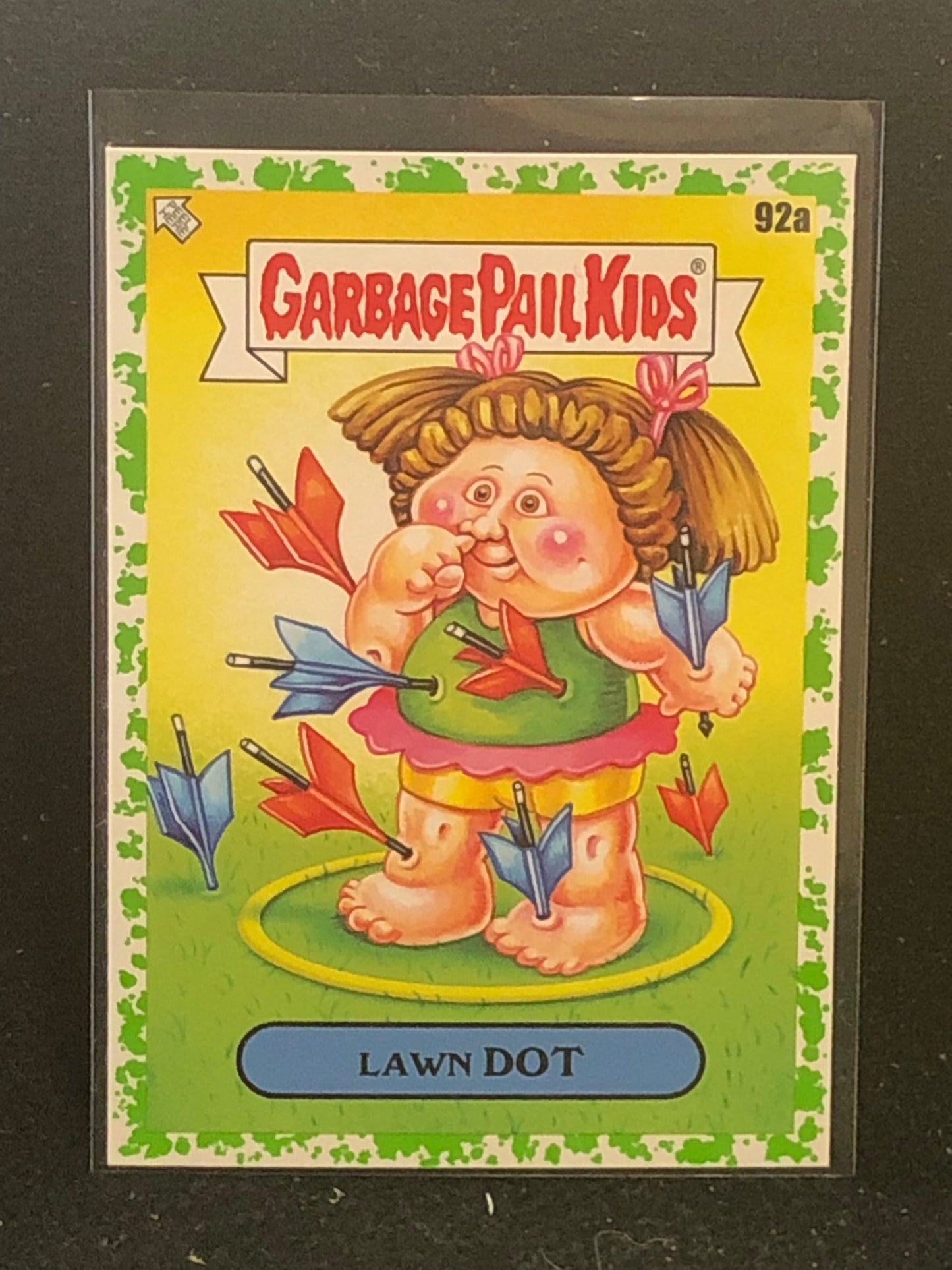 Garbage Pail Kids Kids At Play U-PICK Green Parallel Singles