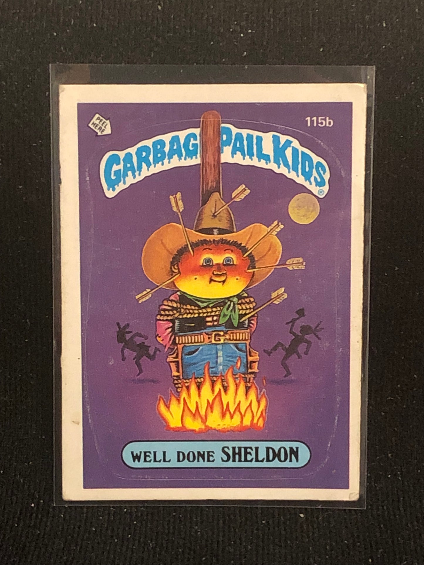 Garbage Pail Kids Original Series 3 (os3) 115b Well Done Sheldon