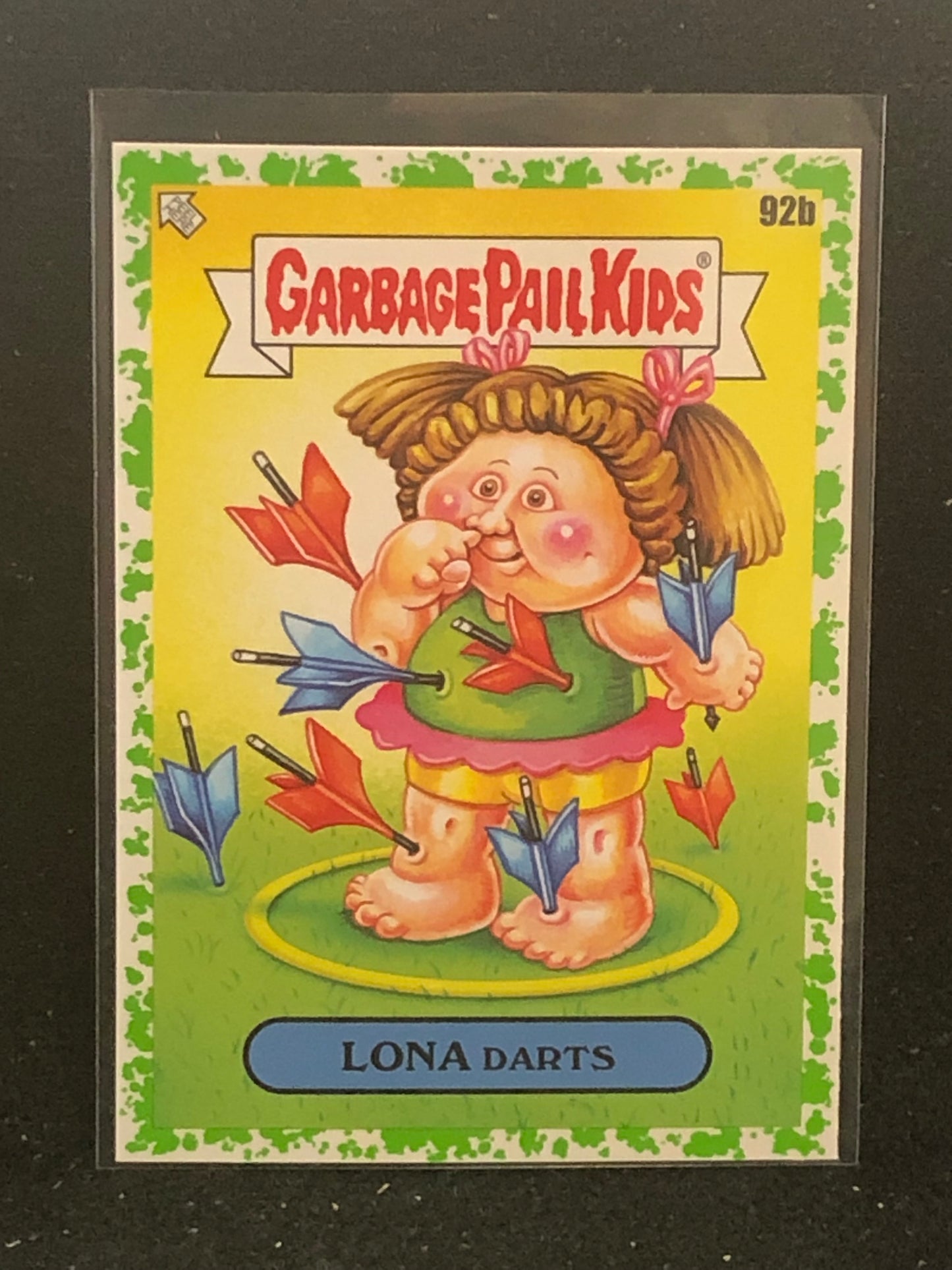Garbage Pail Kids Kids At Play U-PICK Green Parallel Singles