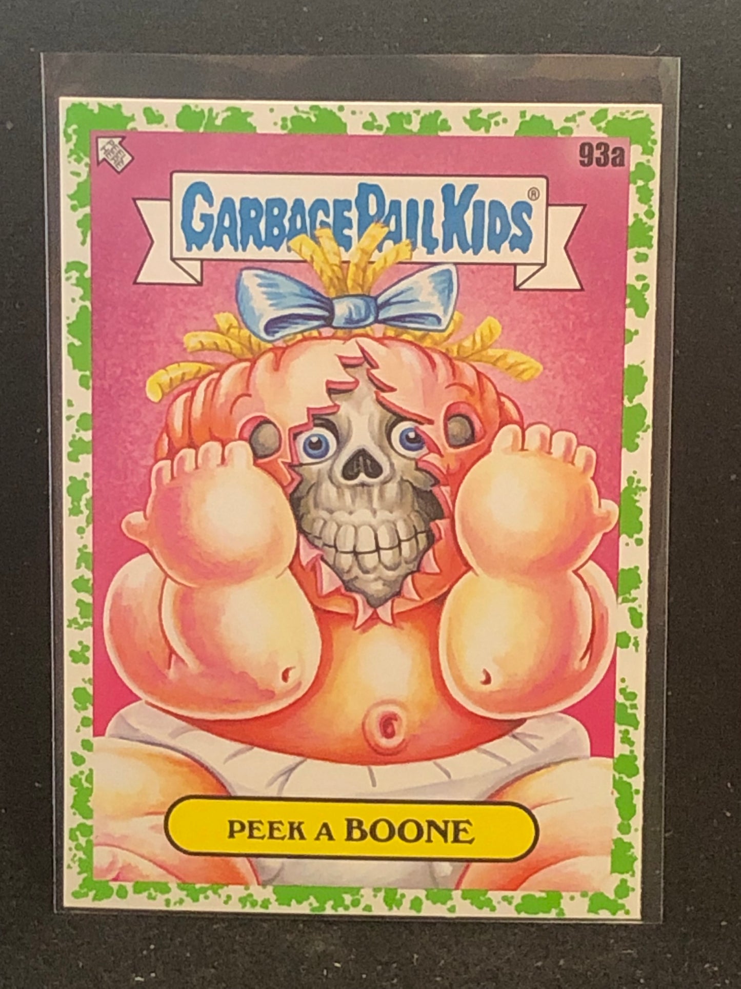 Garbage Pail Kids Kids At Play U-PICK Green Parallel Singles