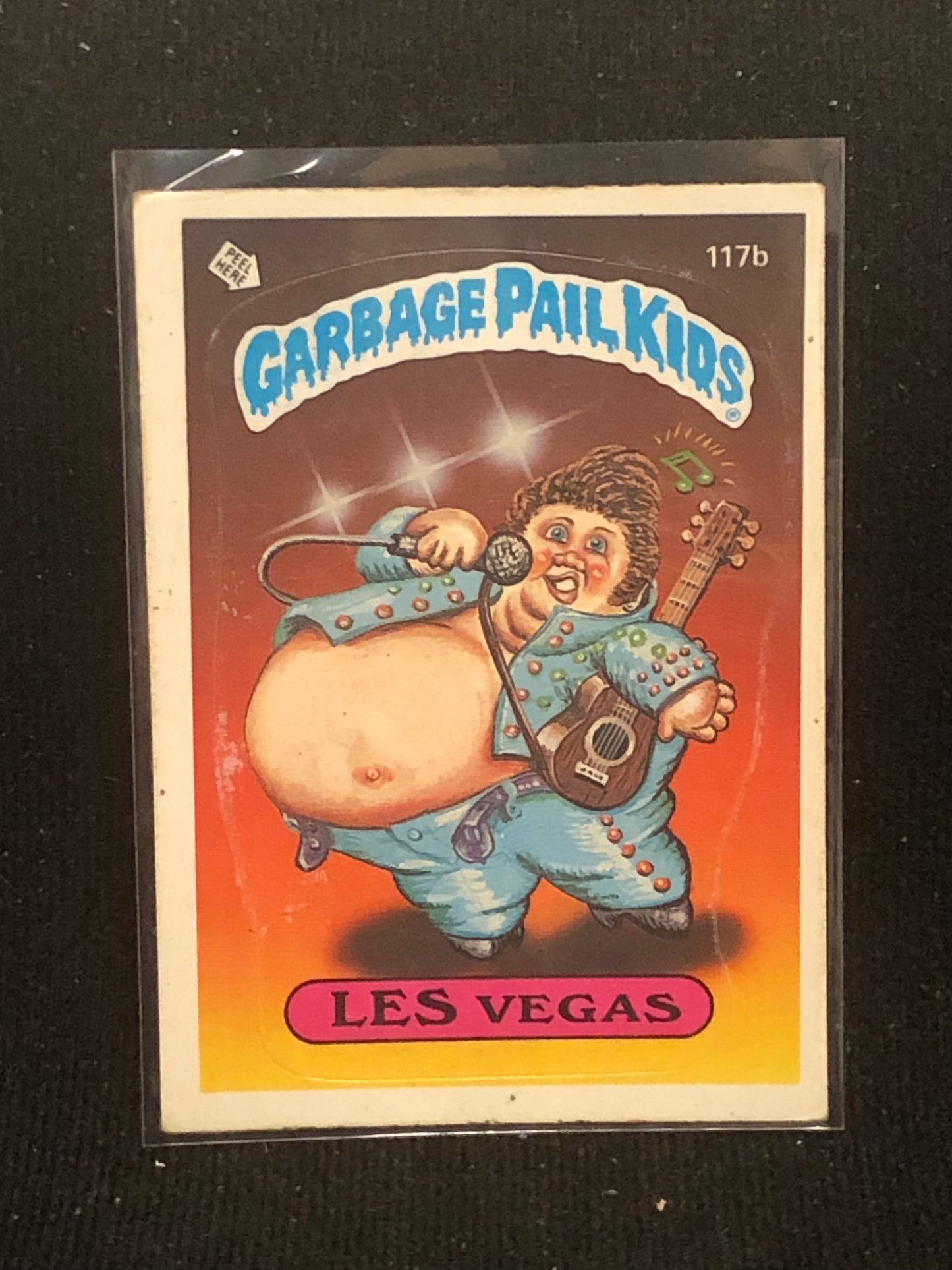 Garbage Pail Kids Original Series 3 (os3) 117b Les Vegas