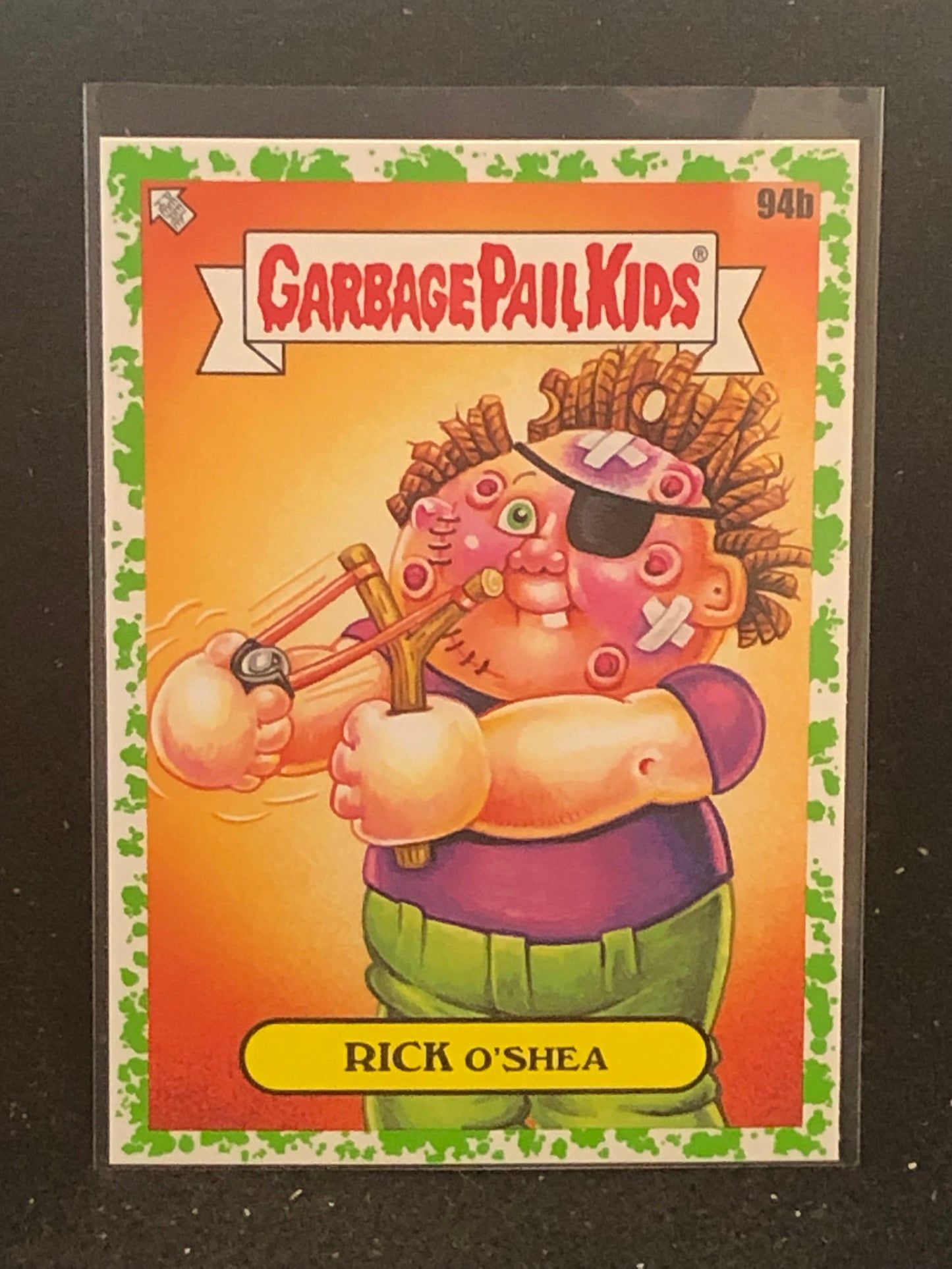 Garbage Pail Kids Kids At Play U-PICK Green Parallel Singles