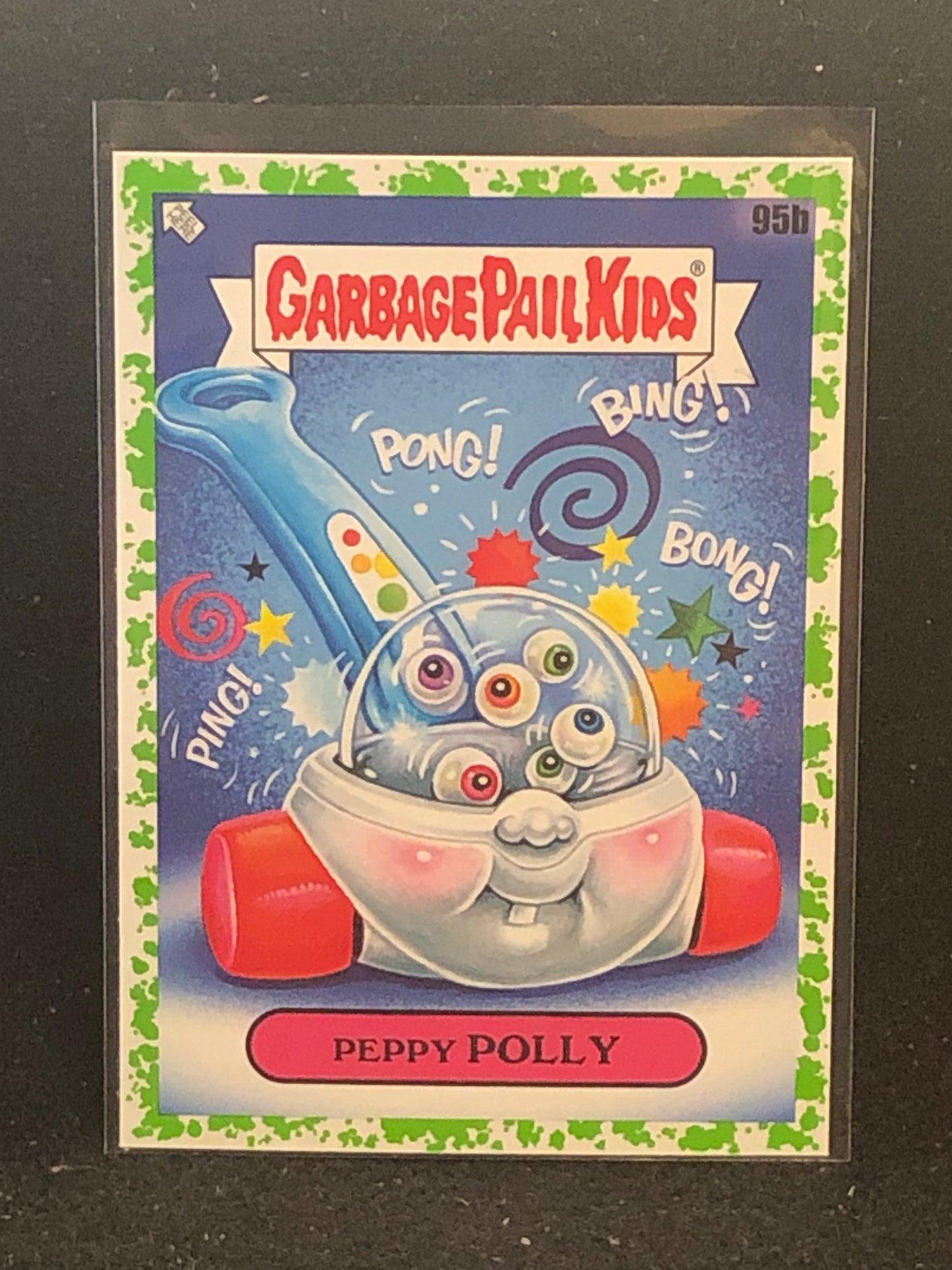 Garbage Pail Kids Kids At Play U-PICK Green Parallel Singles
