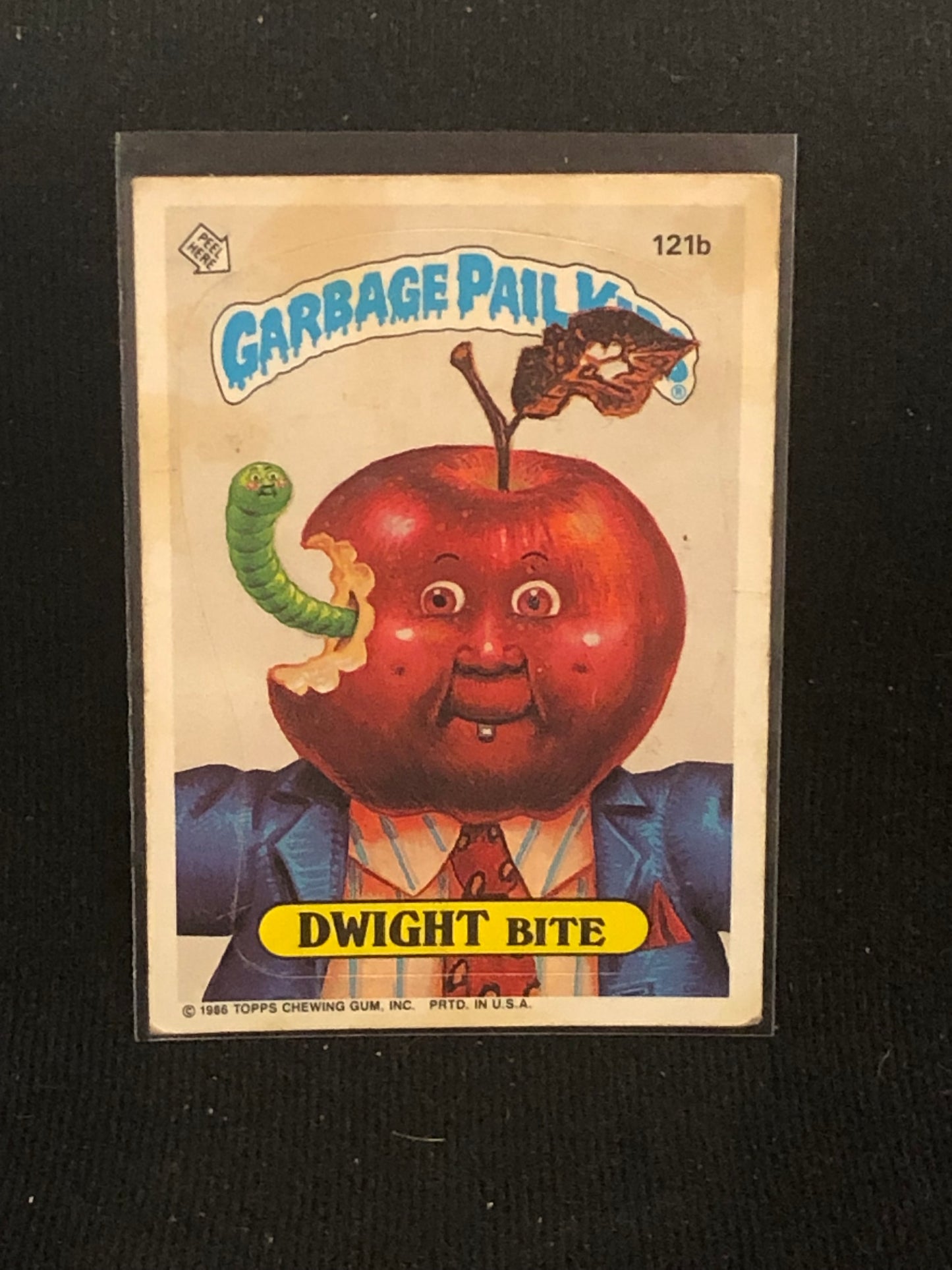 Garbage Pail Kids Original Series 3 (os3) 121b Dwight Bite