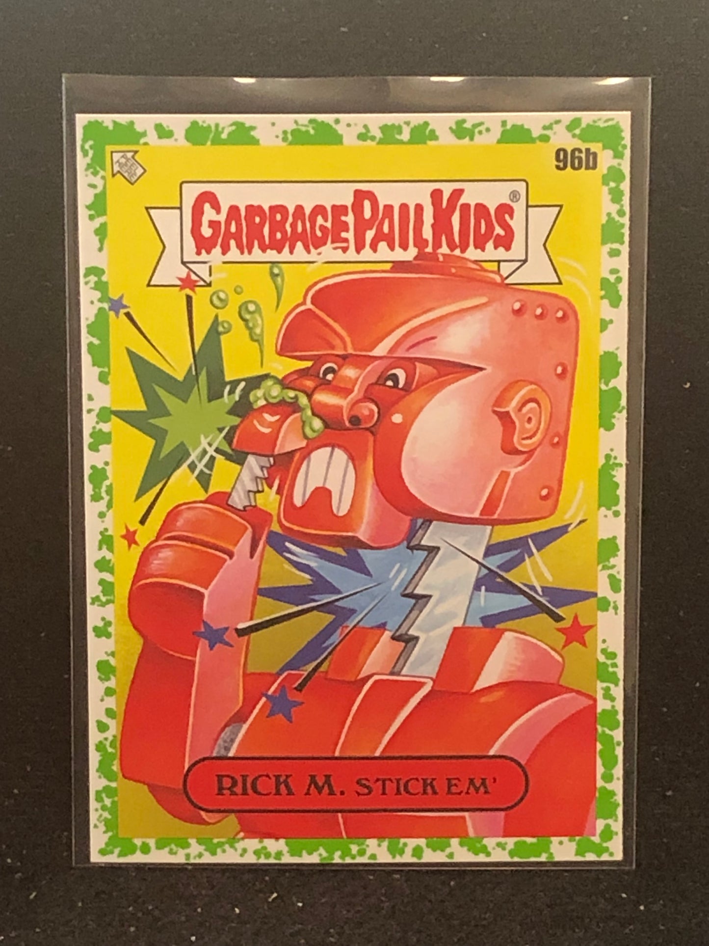 Garbage Pail Kids Kids At Play U-PICK Green Parallel Singles