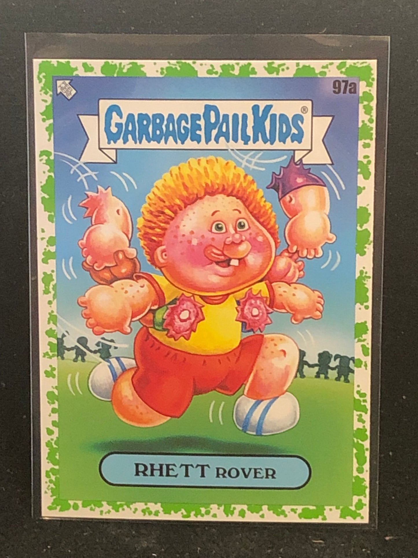 Garbage Pail Kids Kids At Play U-PICK Green Parallel Singles