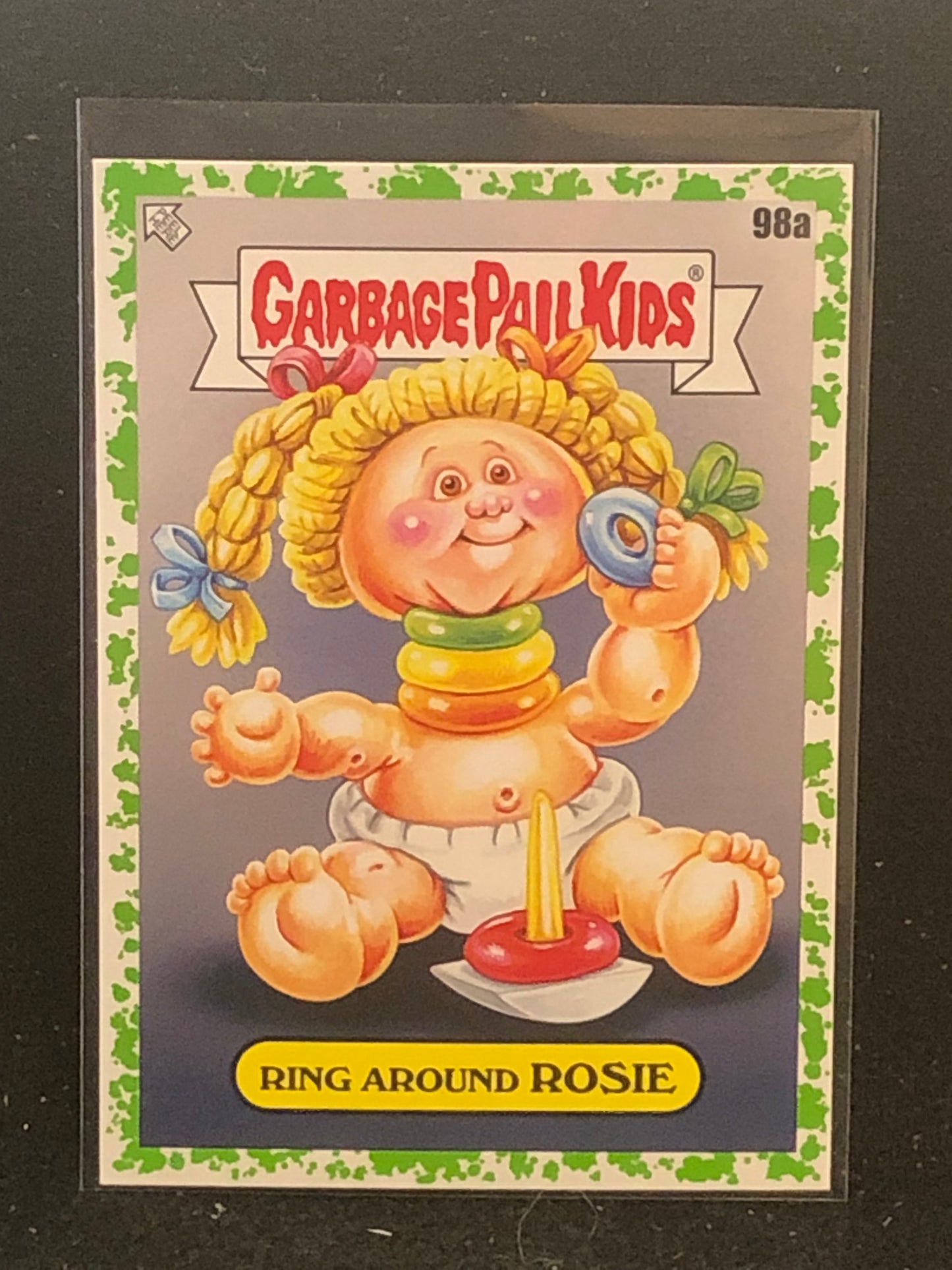 Garbage Pail Kids Kids At Play U-PICK Green Parallel Singles