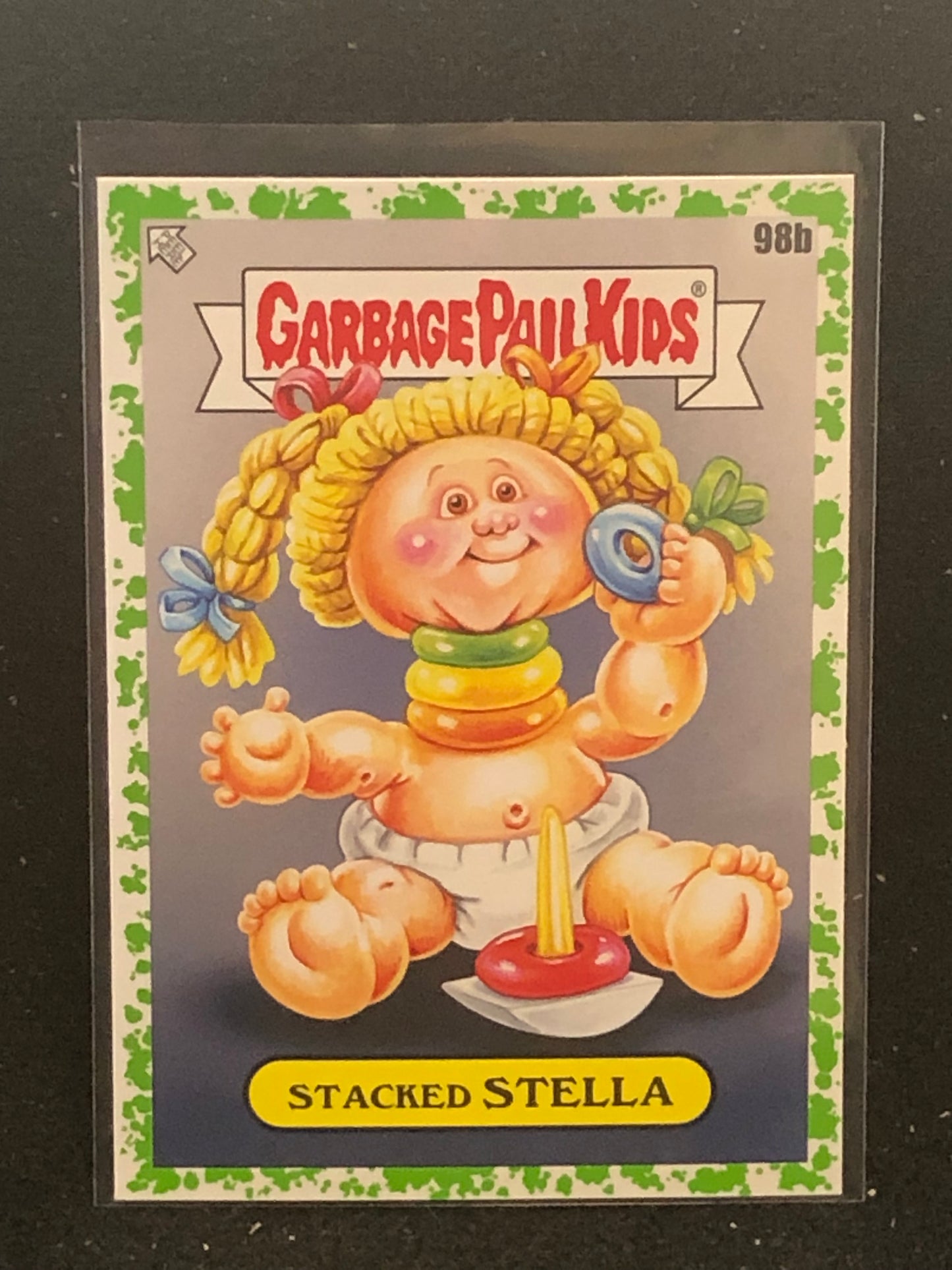 Garbage Pail Kids Kids At Play U-PICK Green Parallel Singles