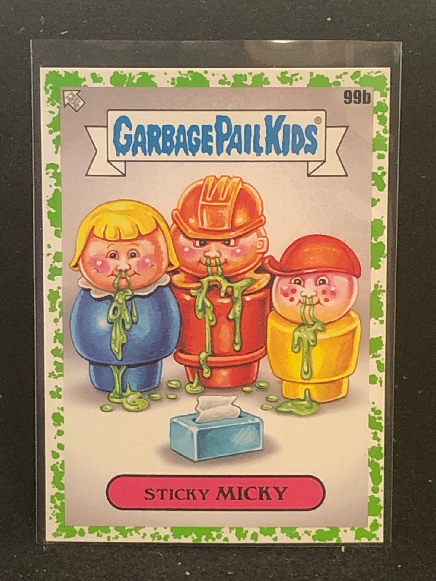 Garbage Pail Kids Kids At Play U-PICK Green Parallel Singles