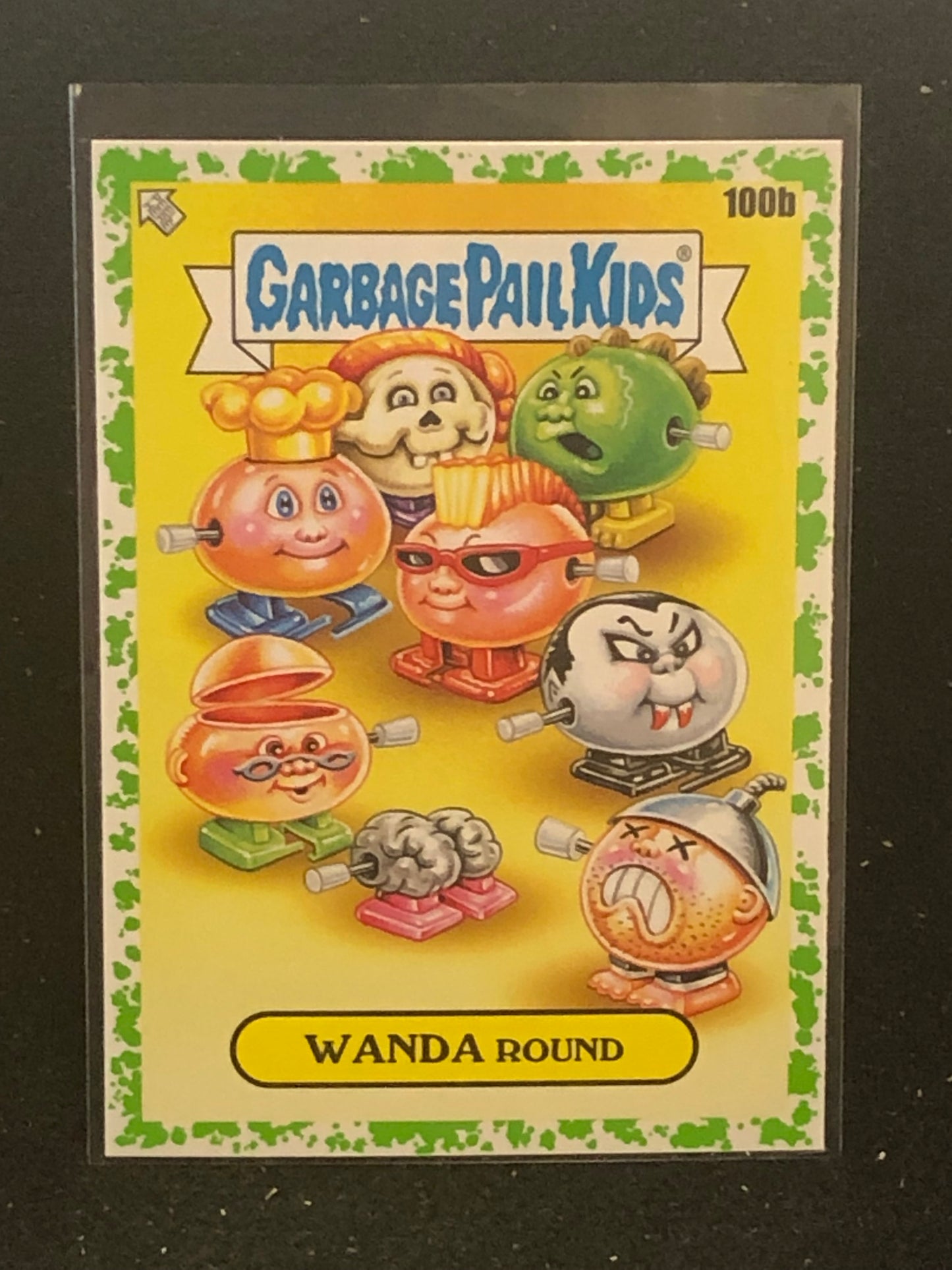 Garbage Pail Kids Kids At Play U-PICK Green Parallel Singles