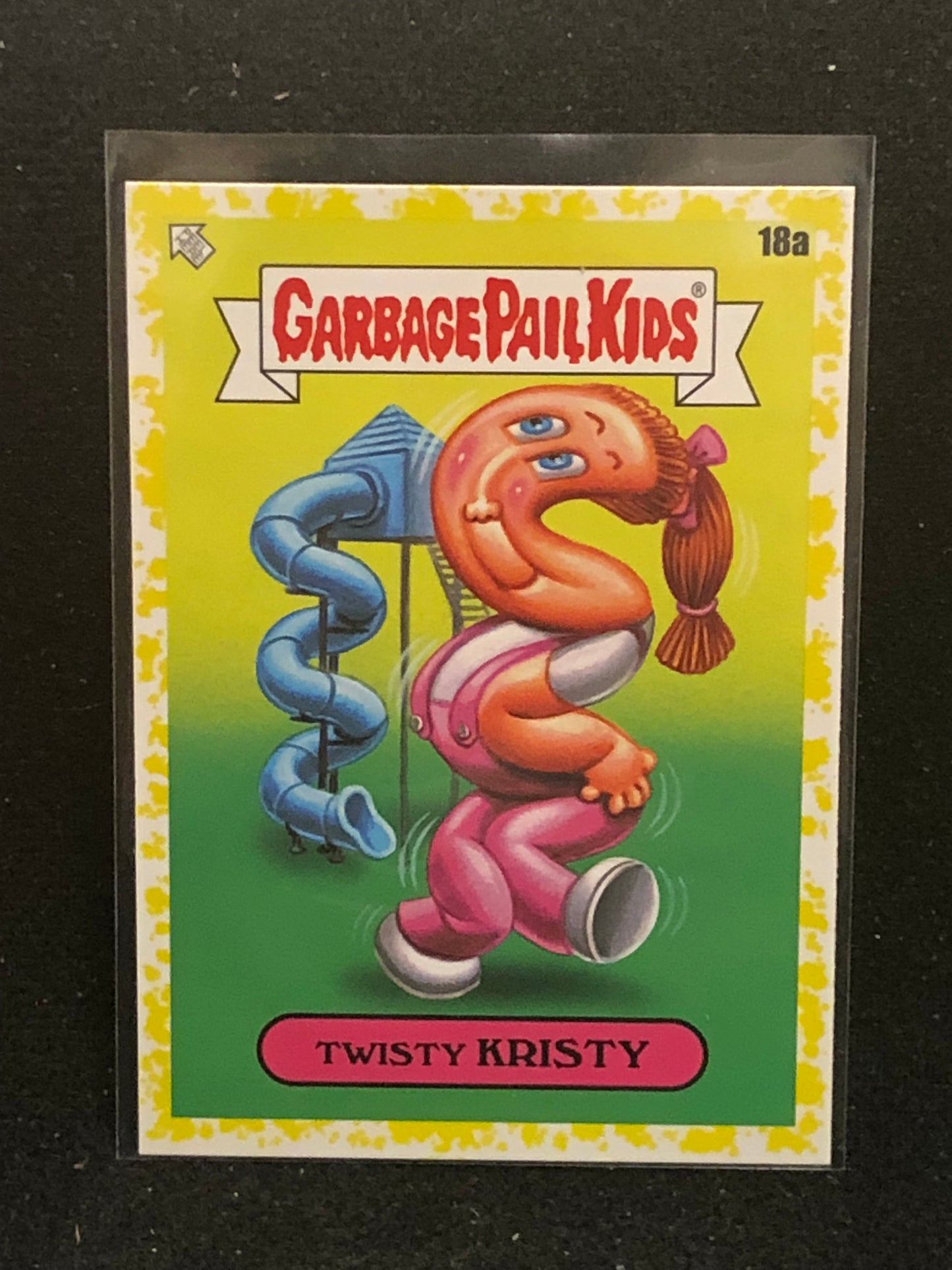 Garbage Pail Kids Kids At Play U-PICK Yellow Parallel Singles