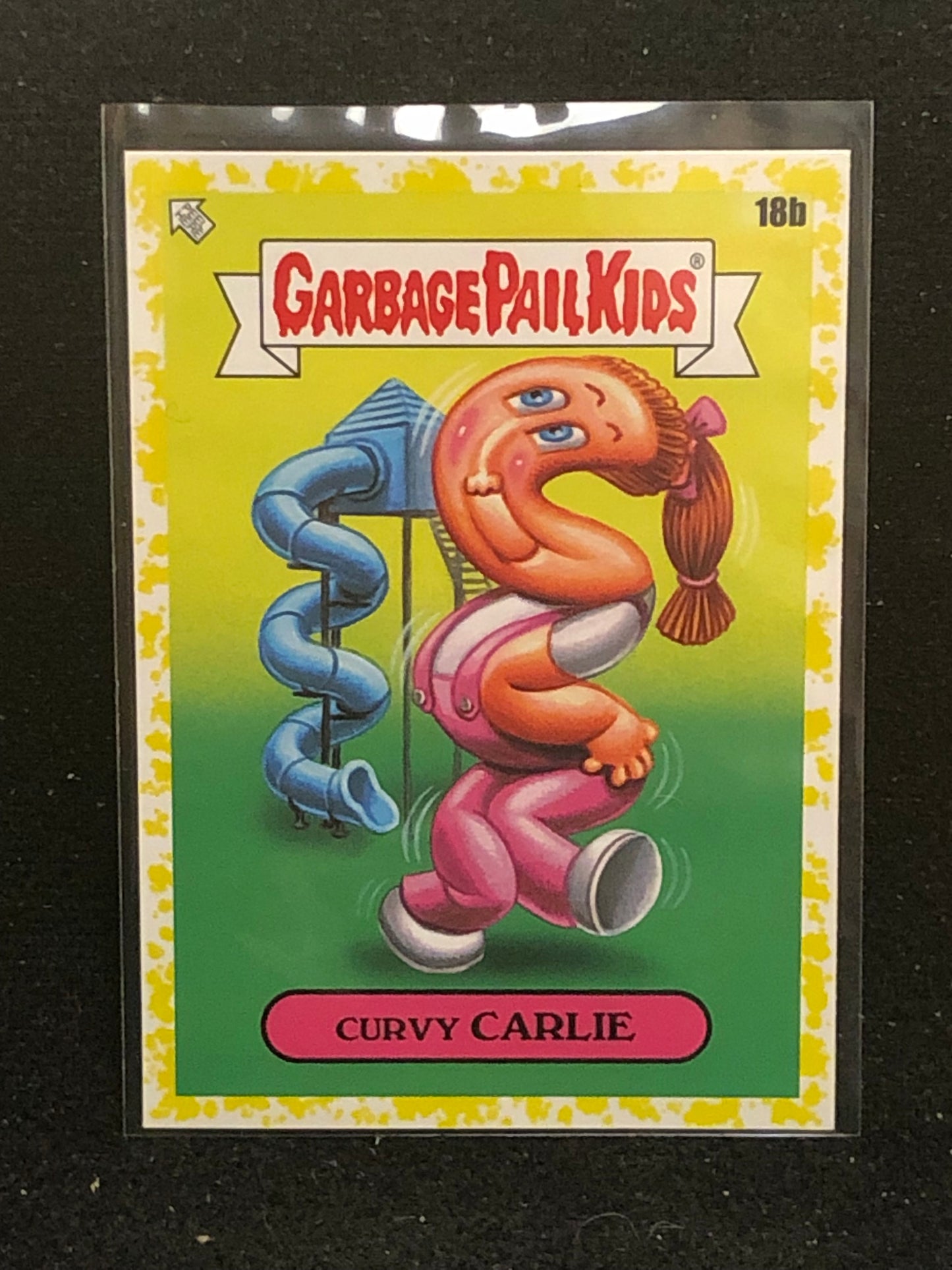 Garbage Pail Kids Kids At Play U-PICK Yellow Parallel Singles