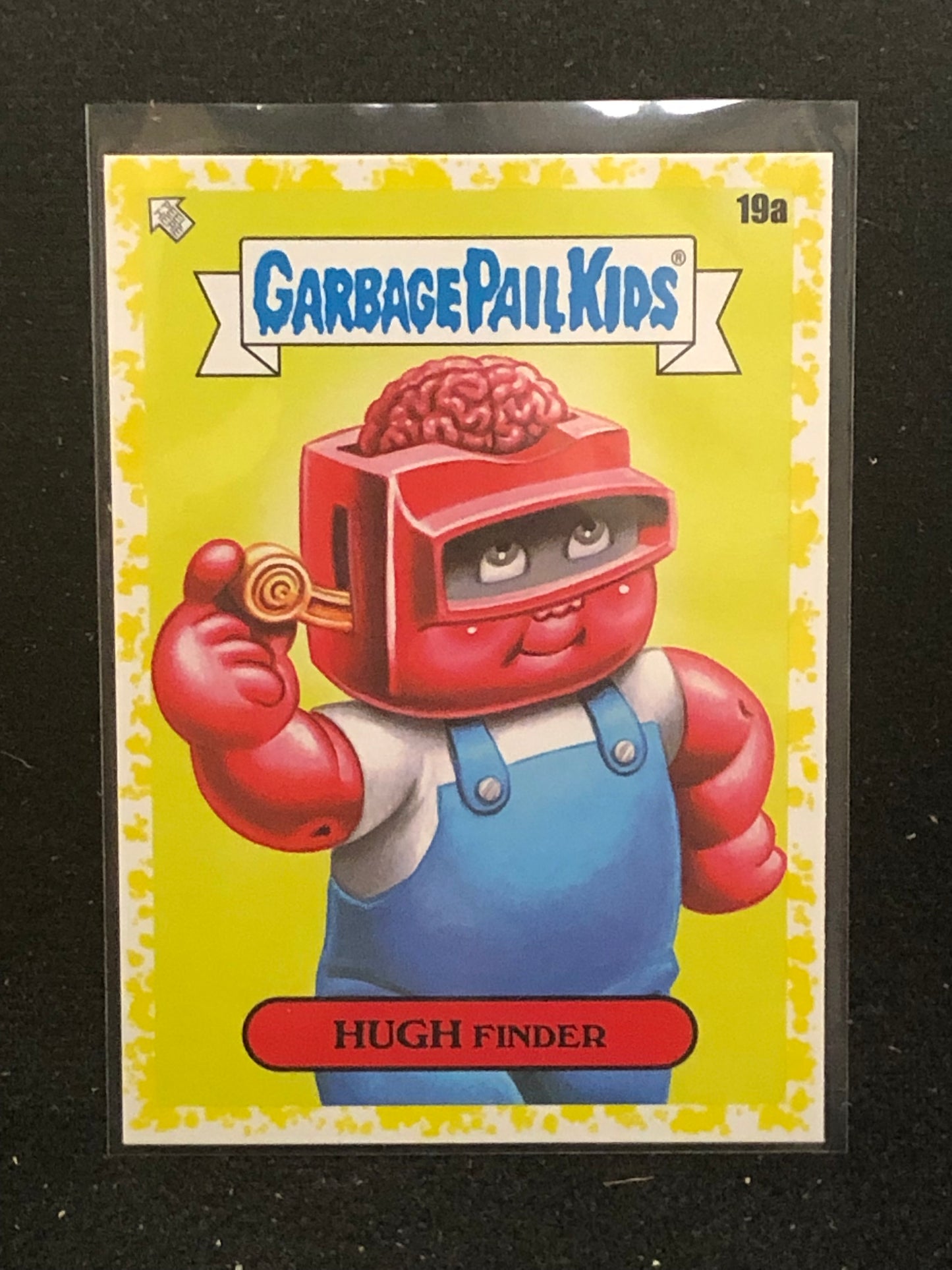 Garbage Pail Kids Kids At Play U-PICK Yellow Parallel Singles