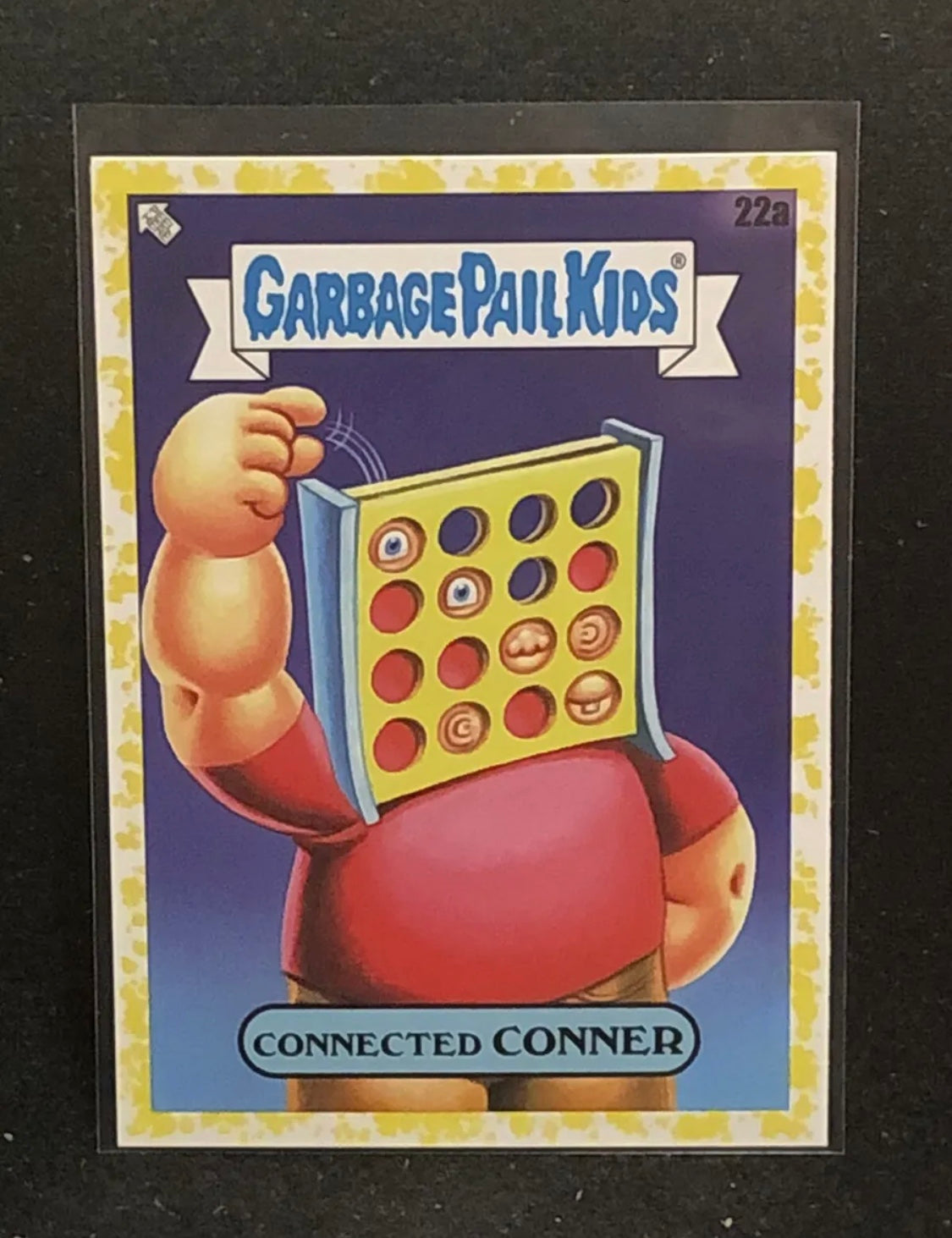 Garbage Pail Kids Kids At Play U-PICK Yellow Parallel Singles