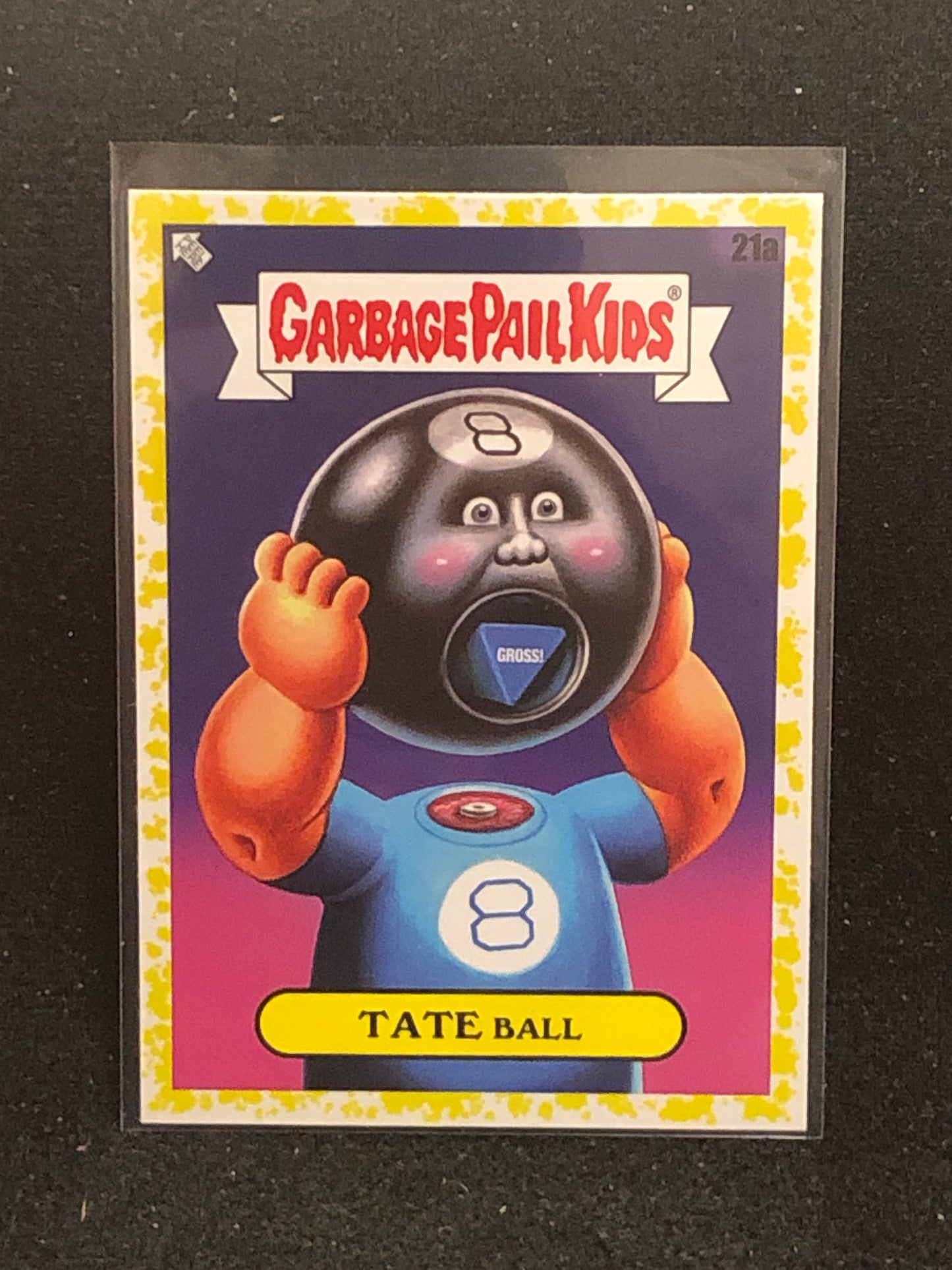 Garbage Pail Kids Kids At Play U-PICK Yellow Parallel Singles