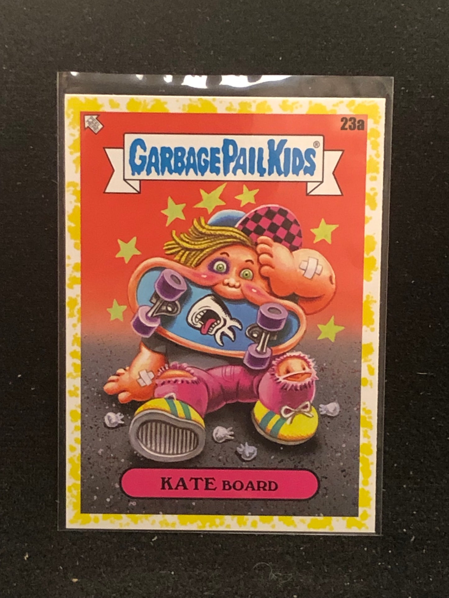 Garbage Pail Kids Kids At Play U-PICK Yellow Parallel Singles