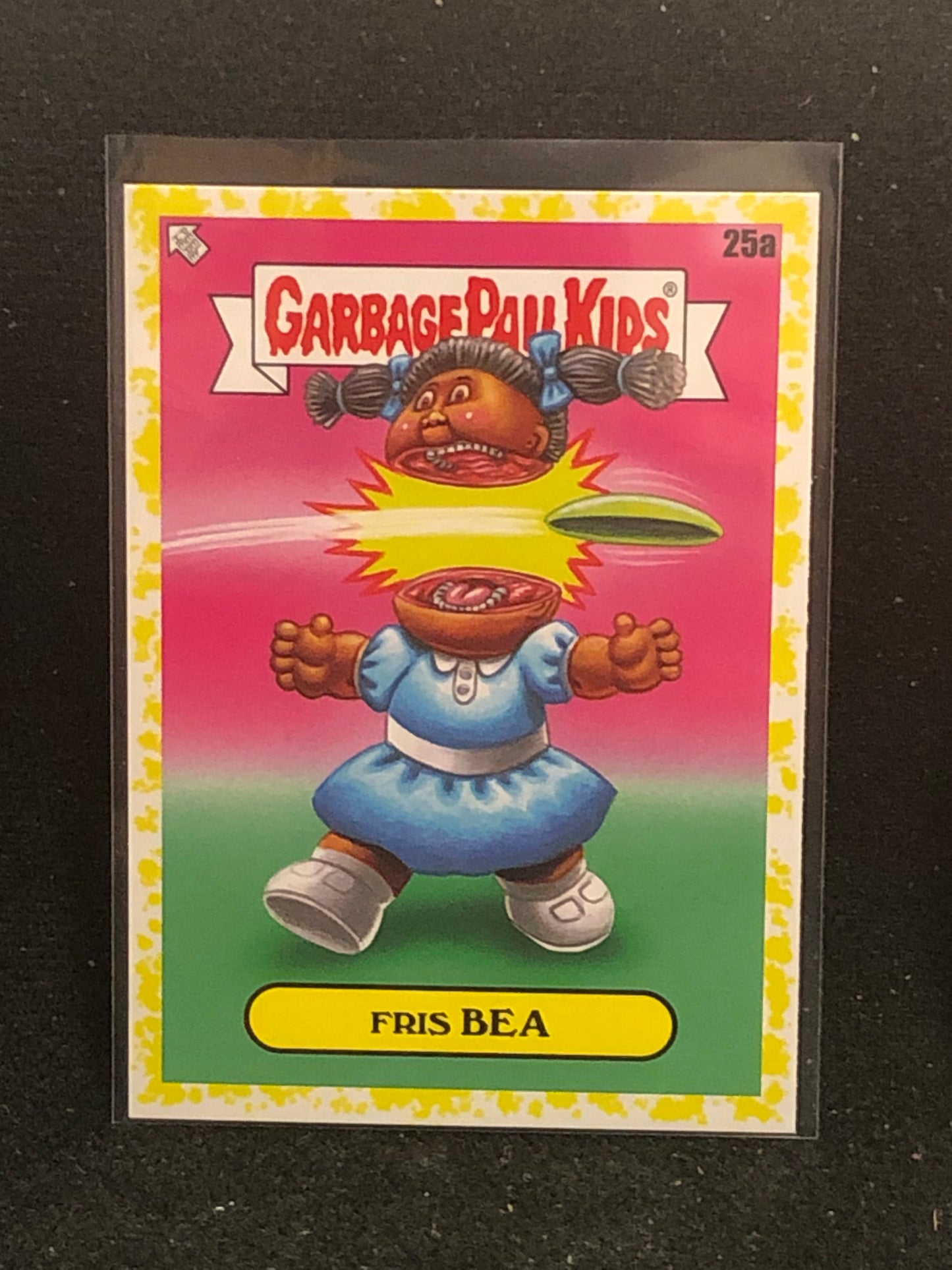 Garbage Pail Kids Kids At Play U-PICK Yellow Parallel Singles