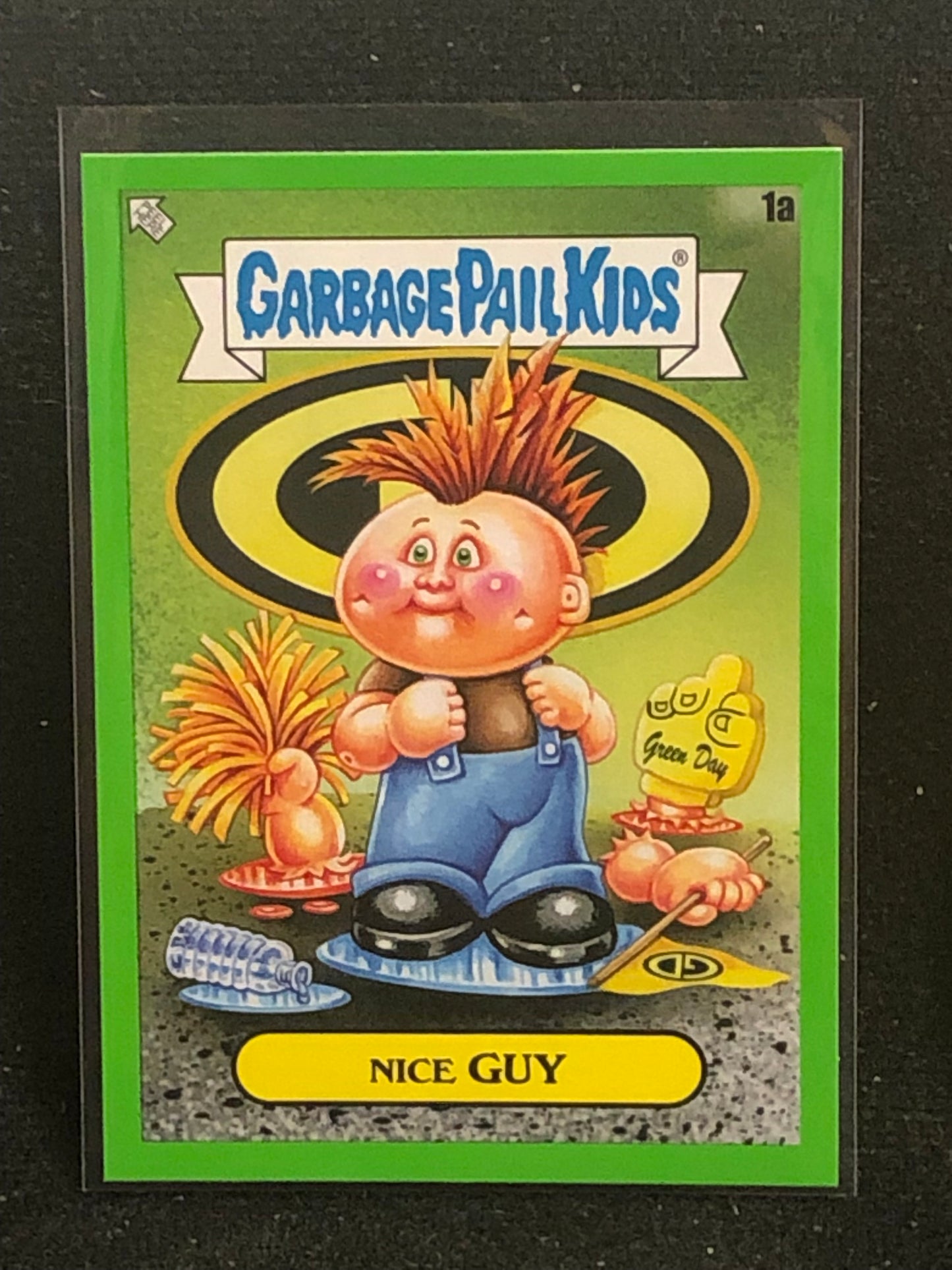 Garbage Pail Kids x Battle Of The Bands Green Day Green Border Singles