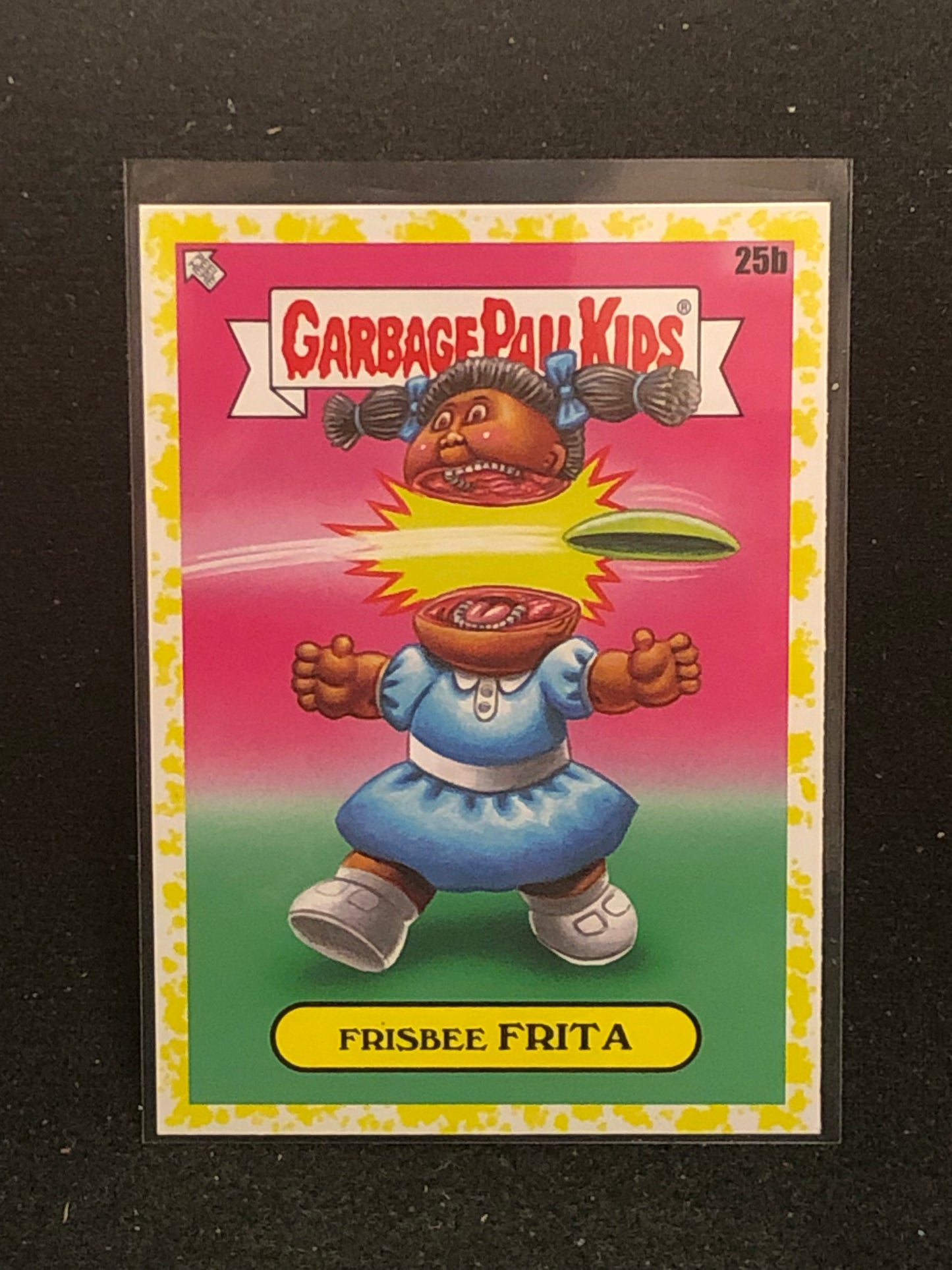 Garbage Pail Kids Kids At Play U-PICK Yellow Parallel Singles