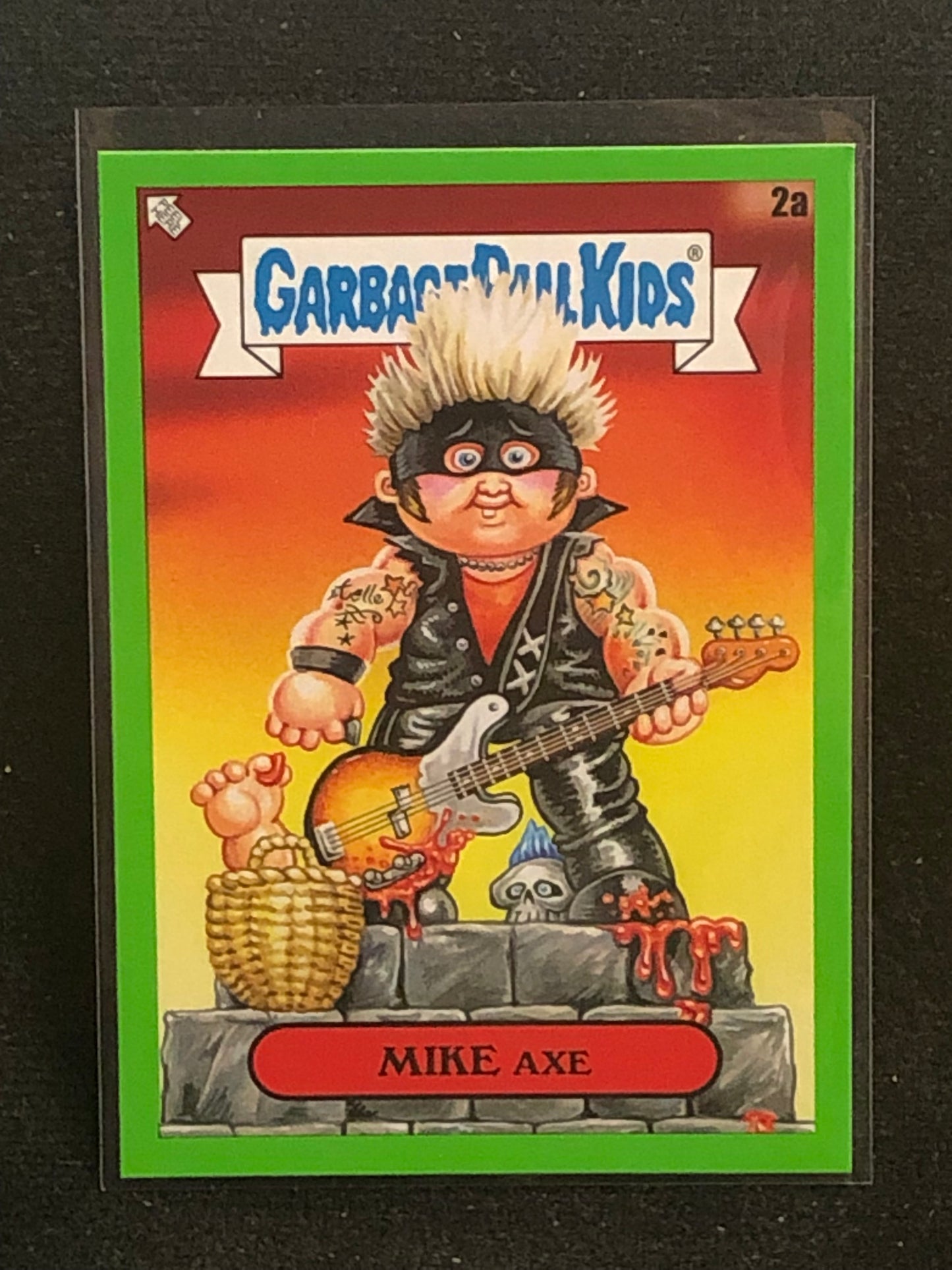 Garbage Pail Kids x Battle Of The Bands Green Day Green Border Singles