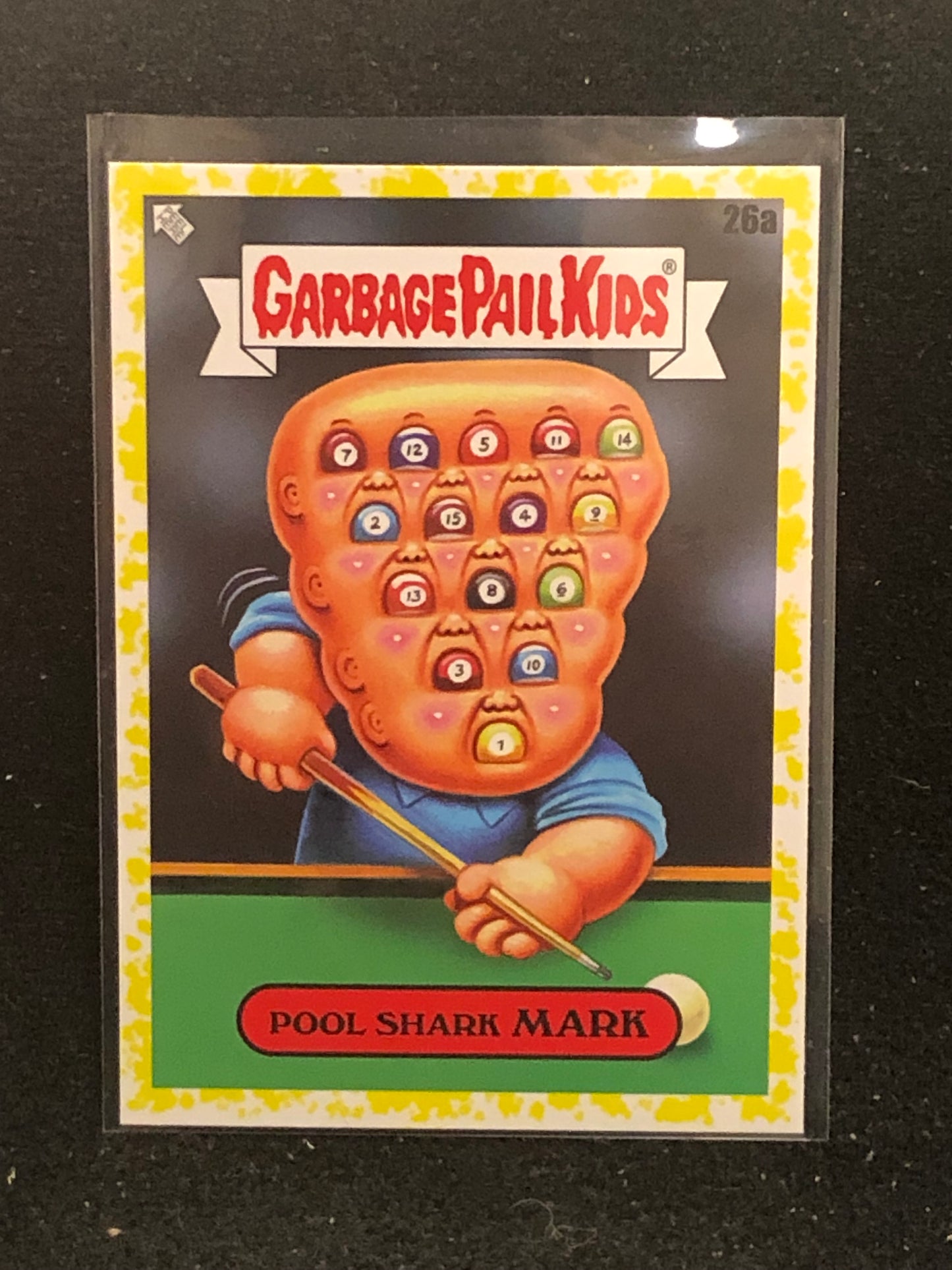 Garbage Pail Kids Kids At Play U-PICK Yellow Parallel Singles