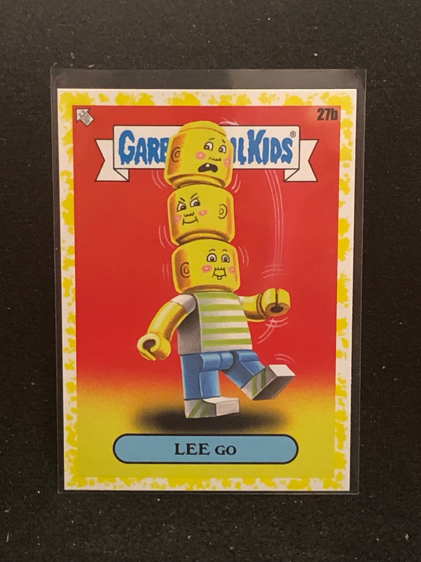 Garbage Pail Kids Kids At Play U-PICK Yellow Parallel Singles