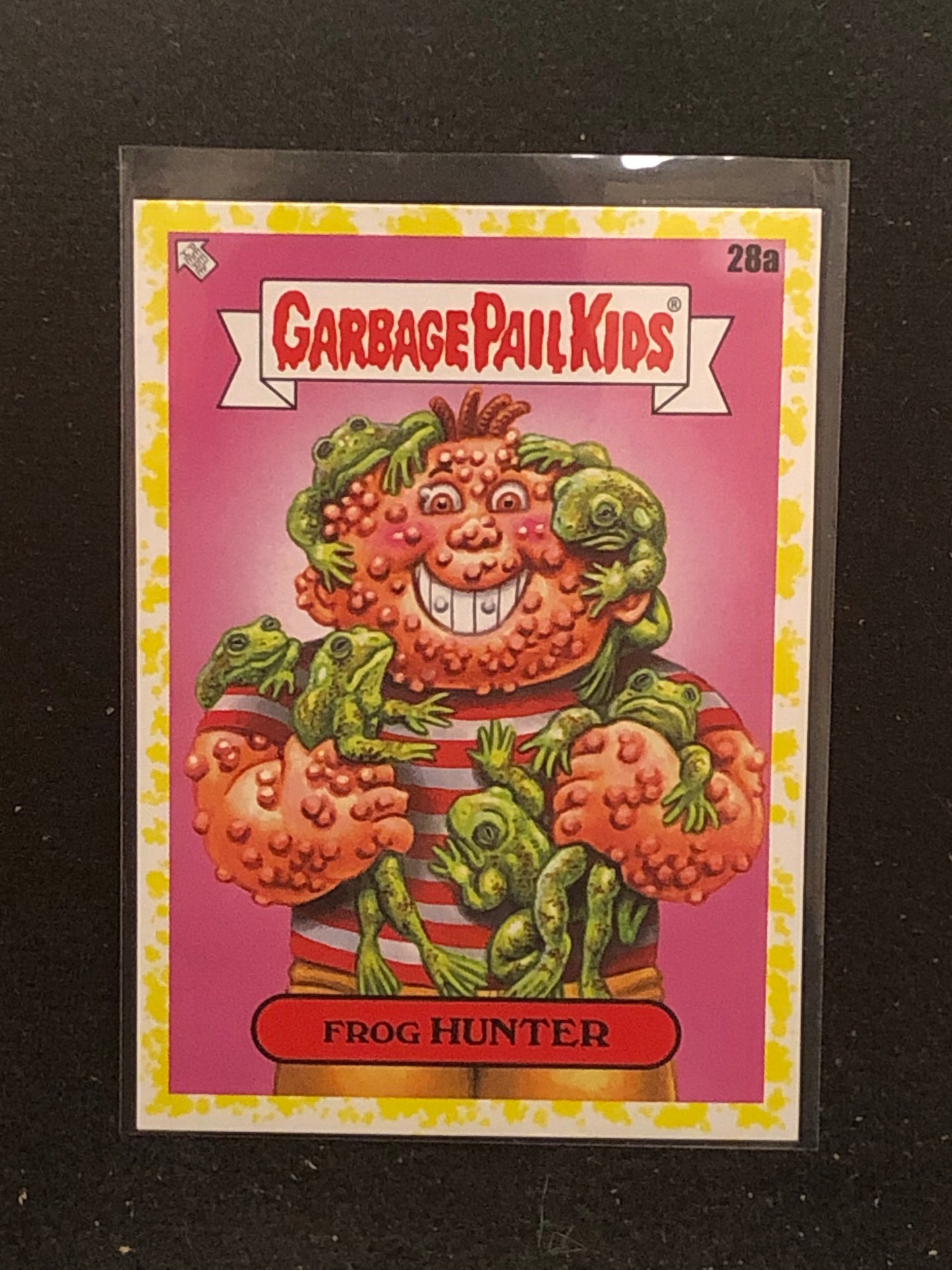 Garbage Pail Kids Kids At Play U-PICK Yellow Parallel Singles