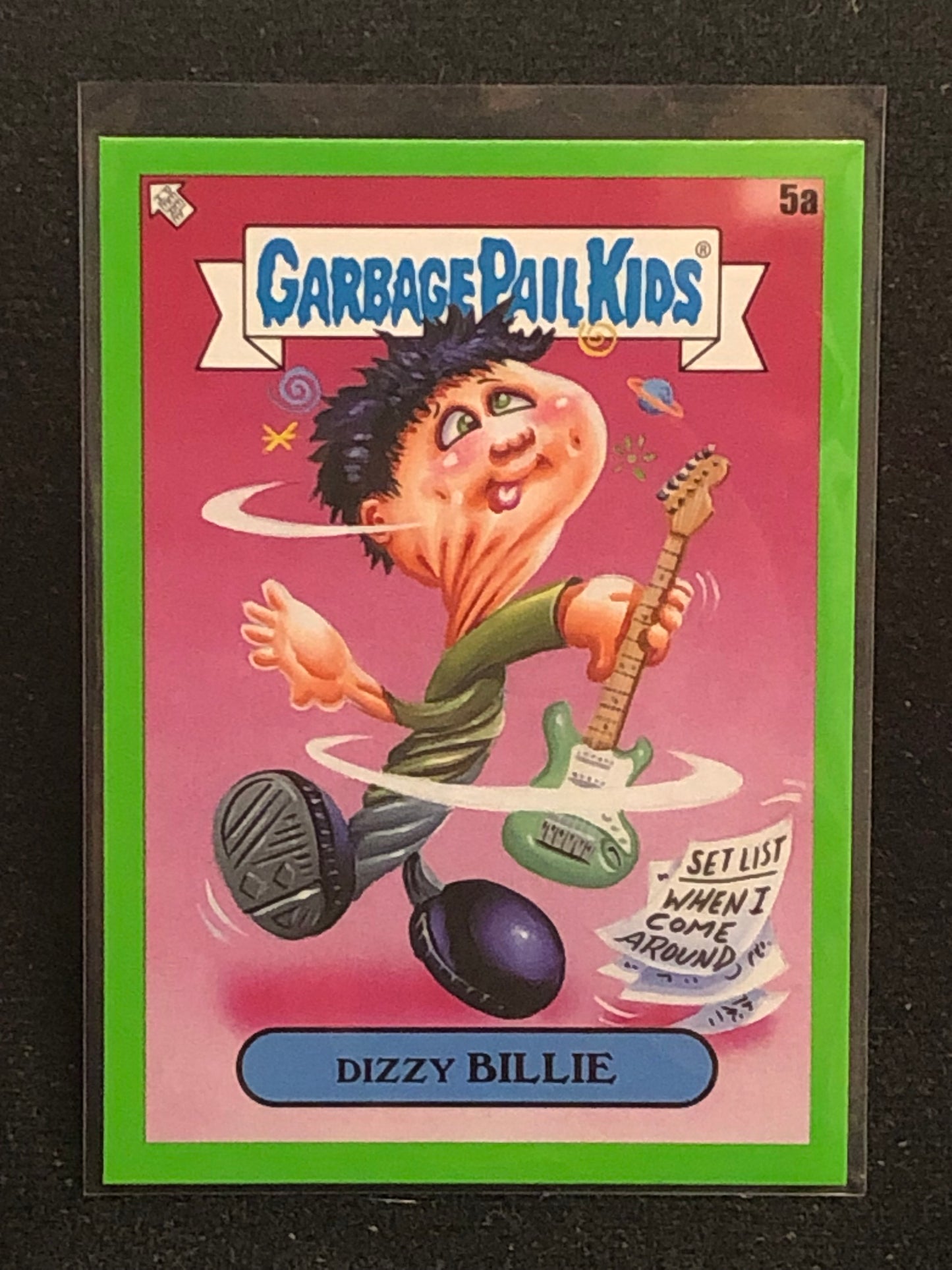 Garbage Pail Kids x Battle Of The Bands Green Day Green Border Singles