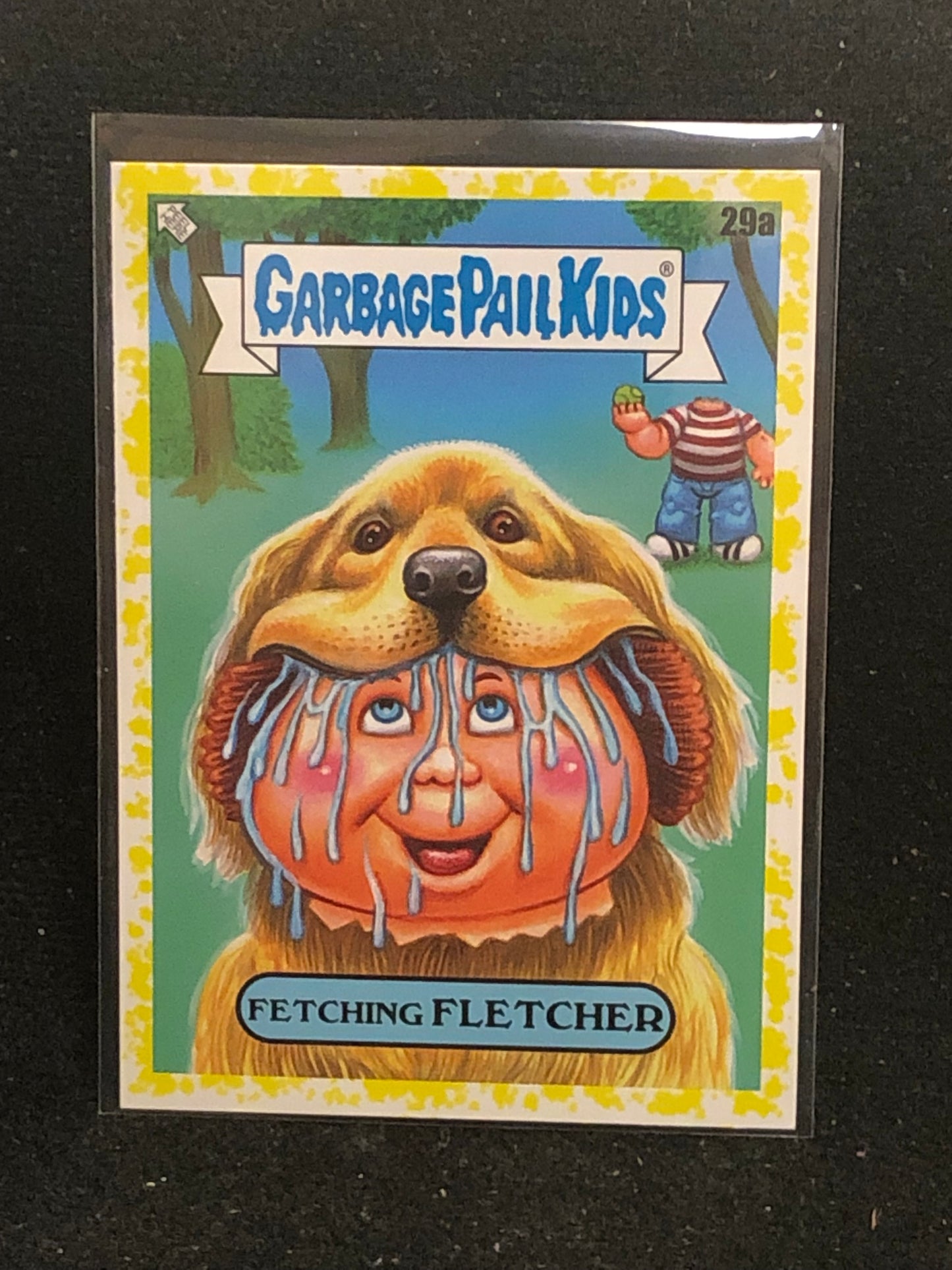 Garbage Pail Kids Kids At Play U-PICK Yellow Parallel Singles