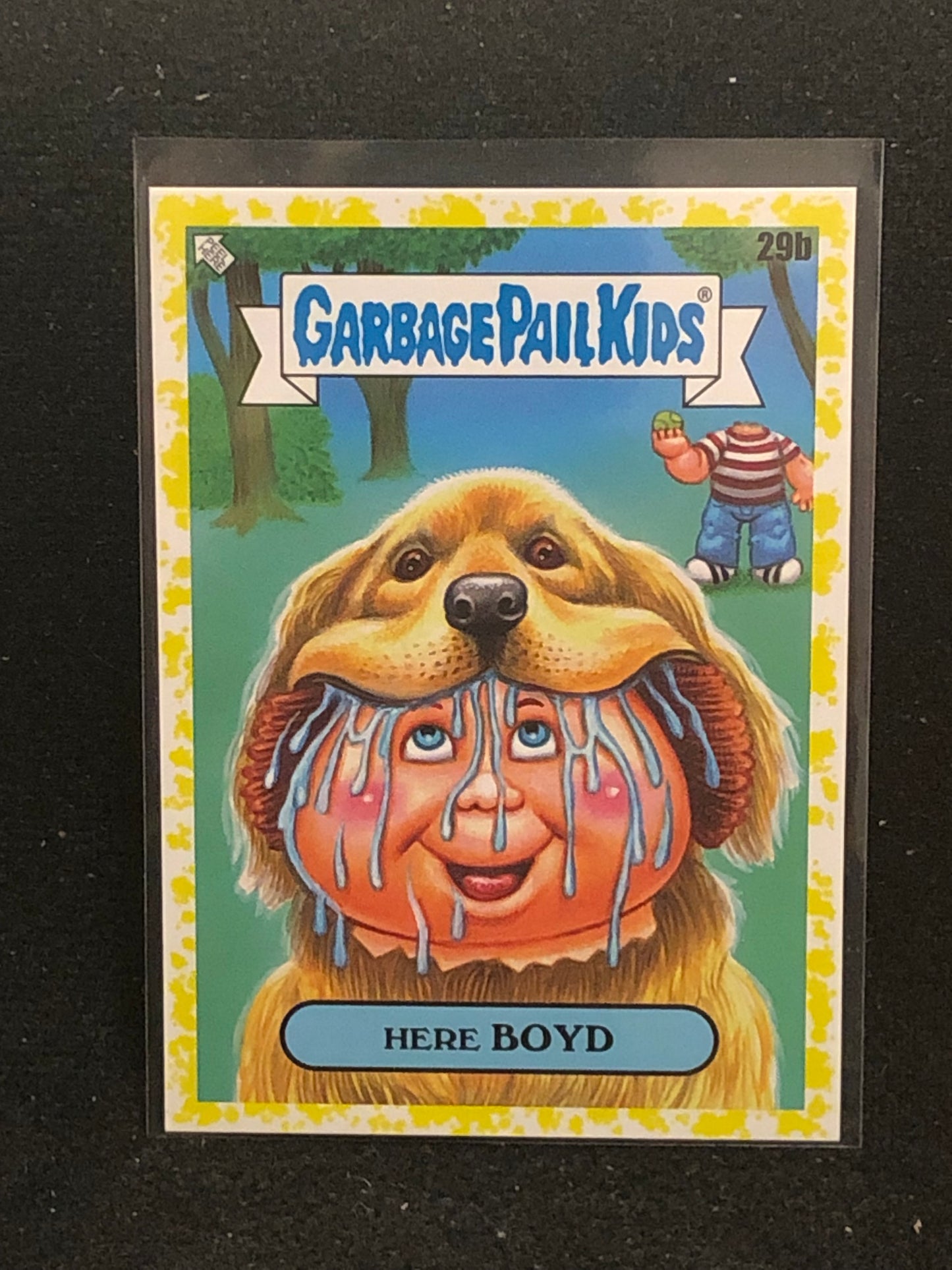 Garbage Pail Kids Kids At Play U-PICK Yellow Parallel Singles