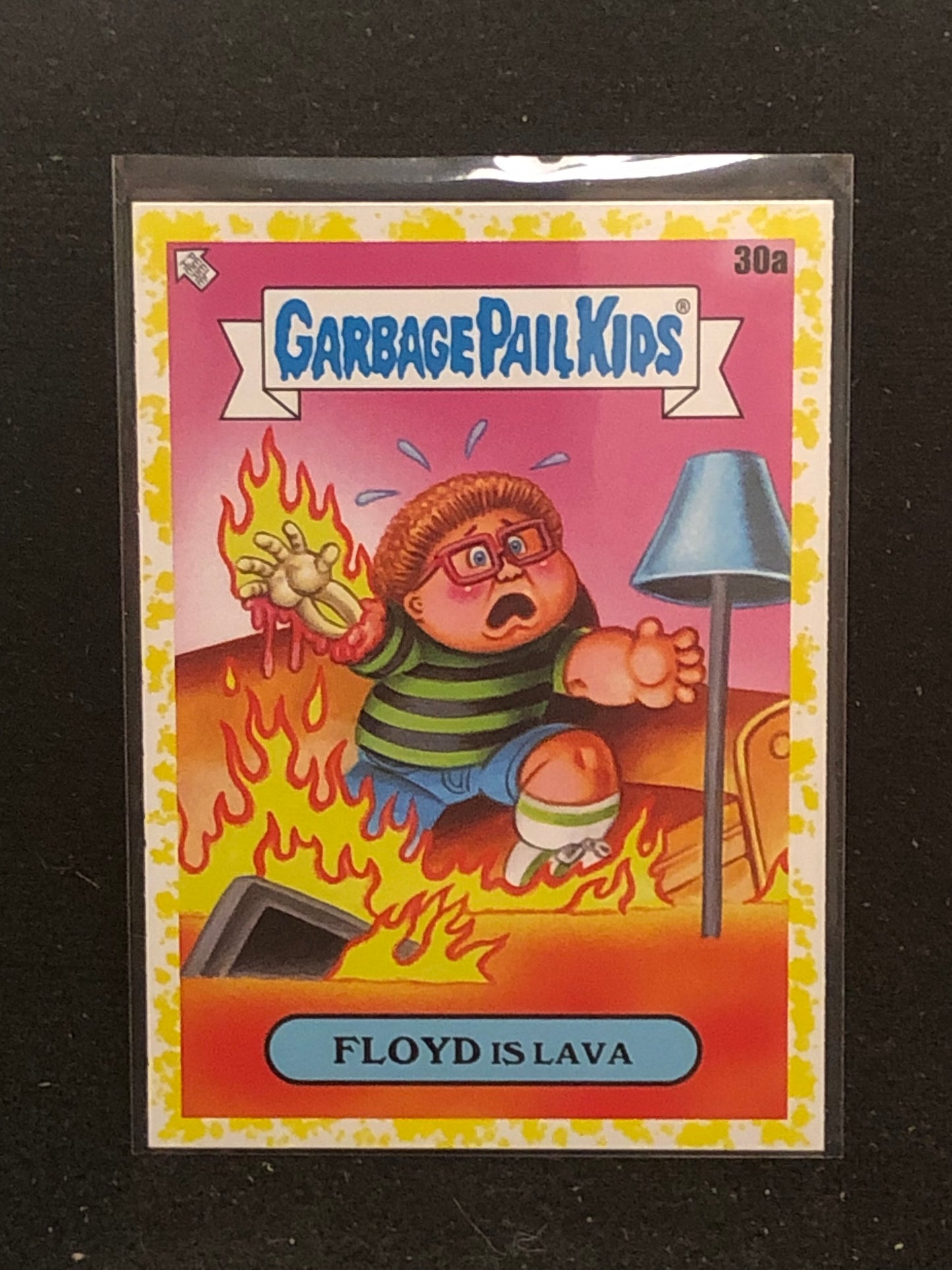 Garbage Pail Kids Kids At Play U-PICK Yellow Parallel Singles