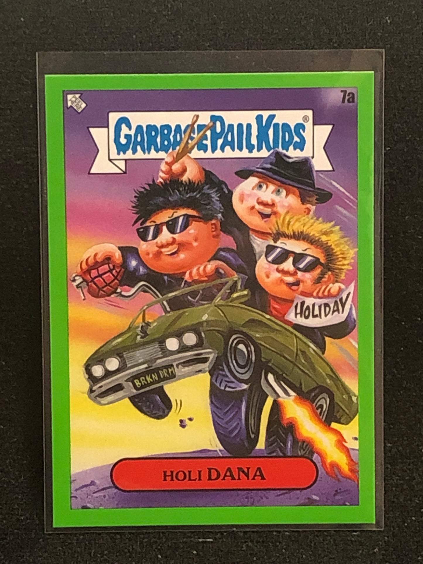 Garbage Pail Kids x Battle Of The Bands Green Day Green Border Singles