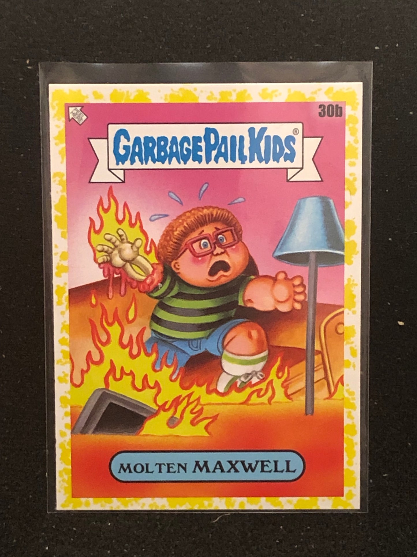 Garbage Pail Kids Kids At Play U-PICK Yellow Parallel Singles