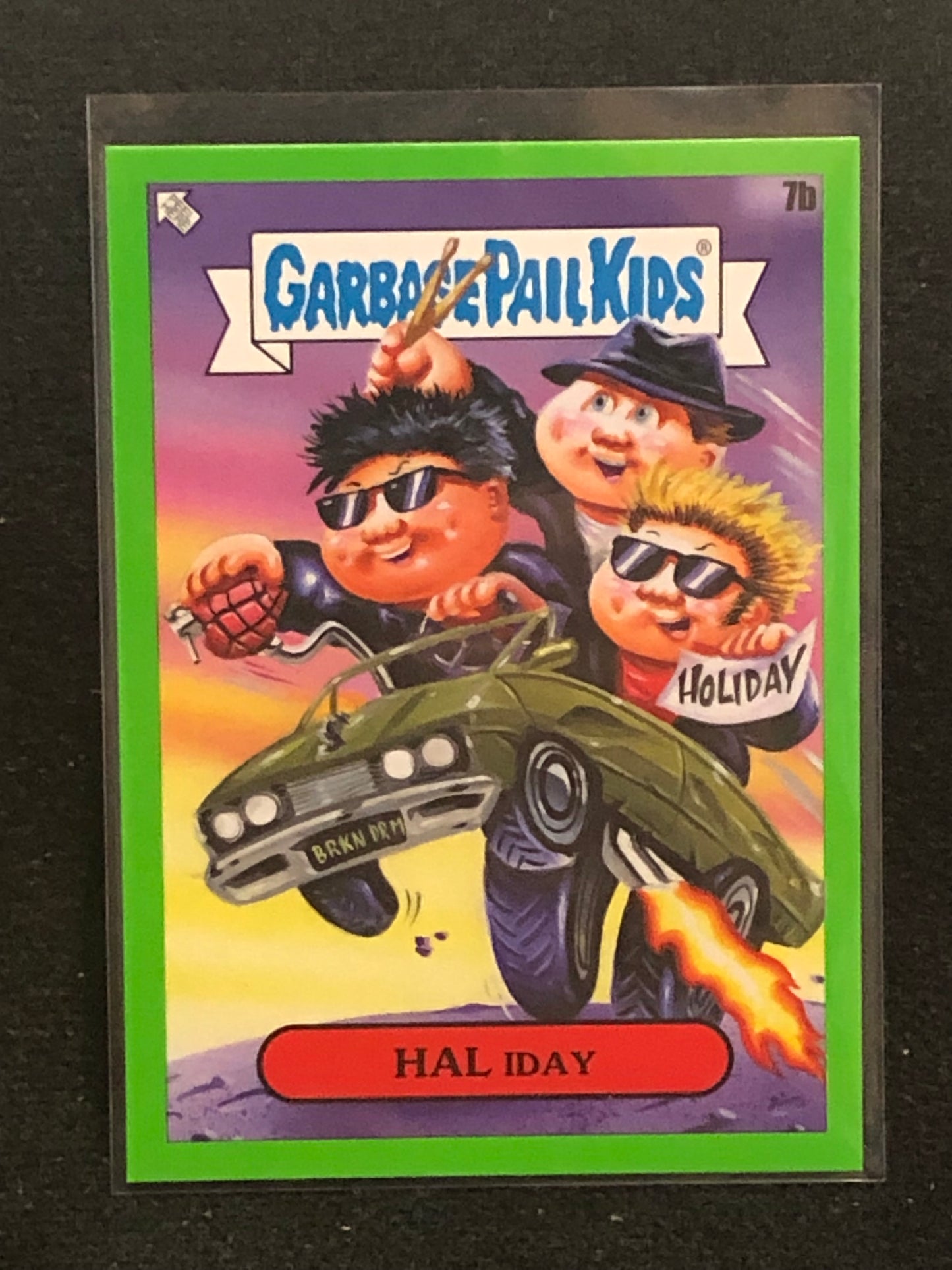 Garbage Pail Kids x Battle Of The Bands Green Day Green Border Singles