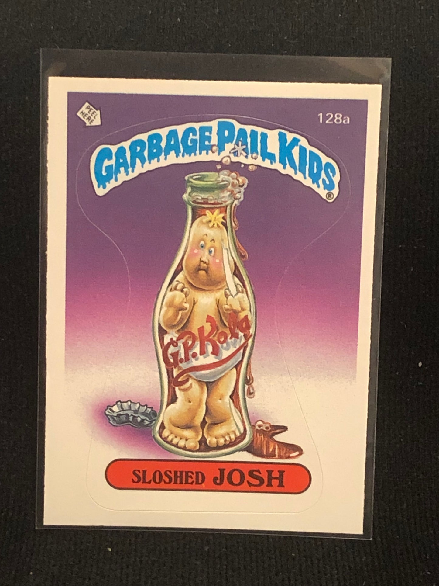 Garbage Pail Kids Original Series 4 (os4) 128a Sloshed Josh