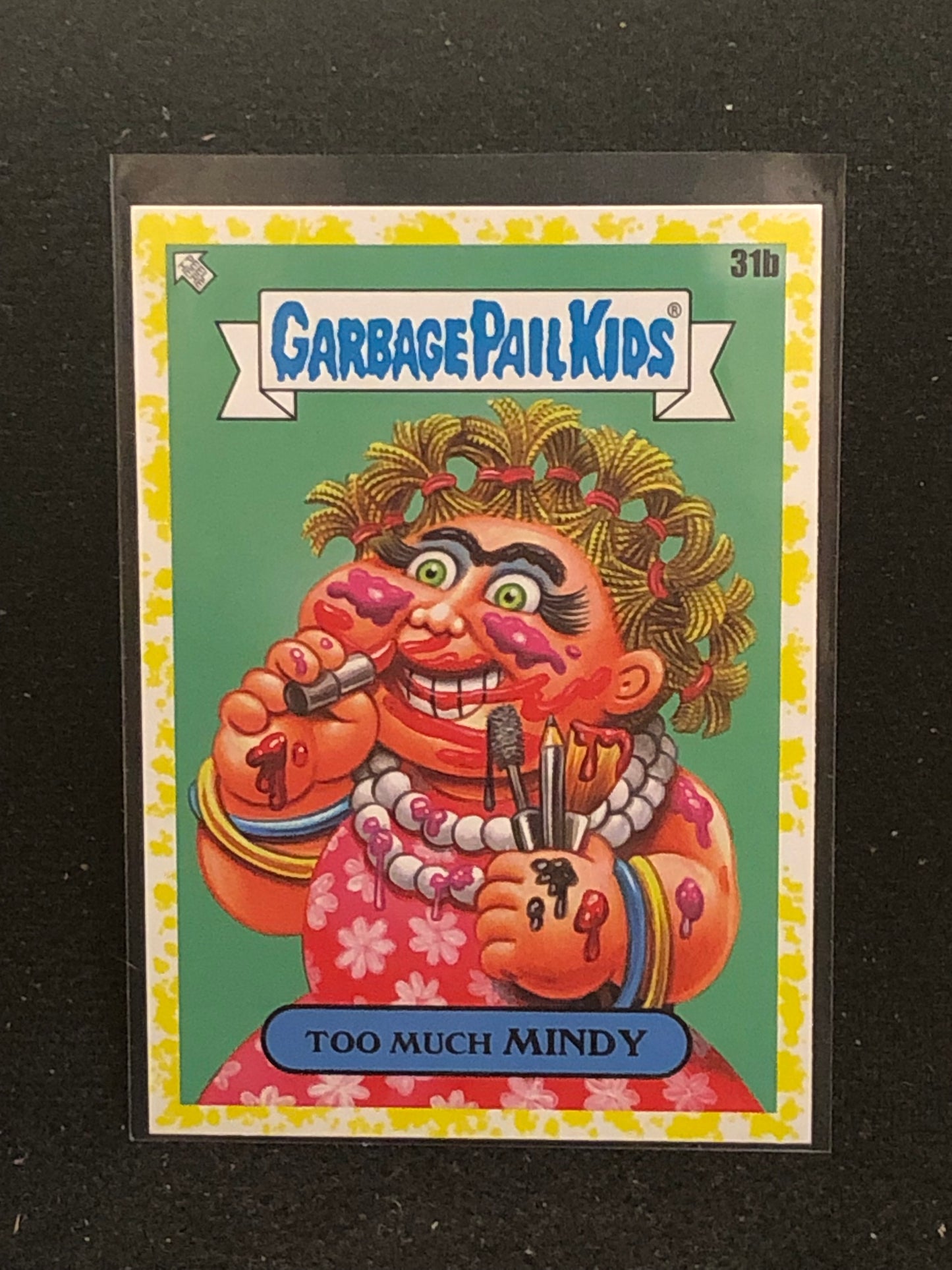 Garbage Pail Kids Kids At Play U-PICK Yellow Parallel Singles