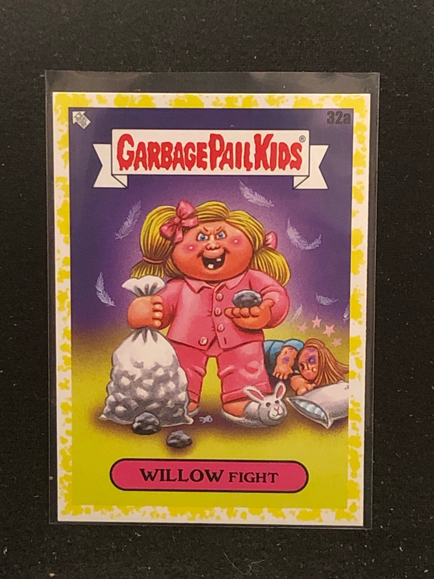 Garbage Pail Kids Kids At Play U-PICK Yellow Parallel Singles