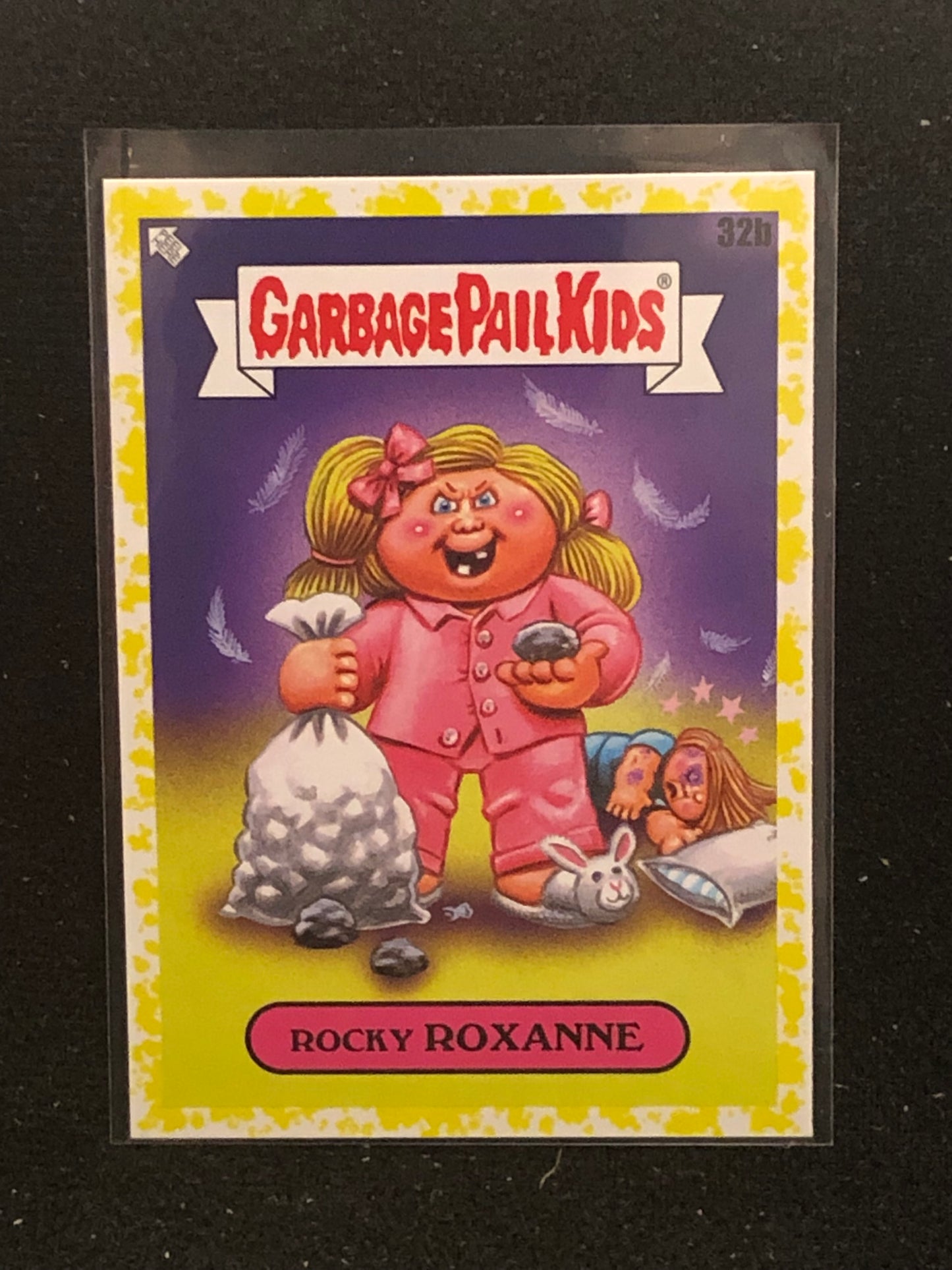 Garbage Pail Kids Kids At Play U-PICK Yellow Parallel Singles