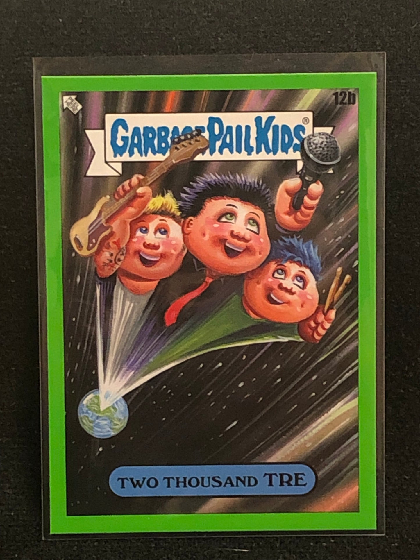 Garbage Pail Kids x Battle Of The Bands Green Day Green Border Singles