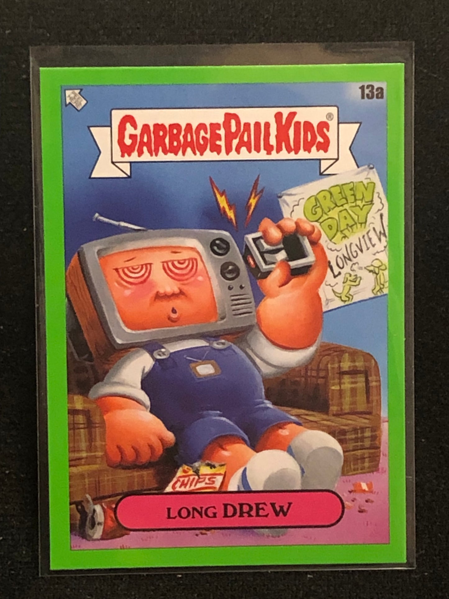 Garbage Pail Kids x Battle Of The Bands Green Day Green Border Singles