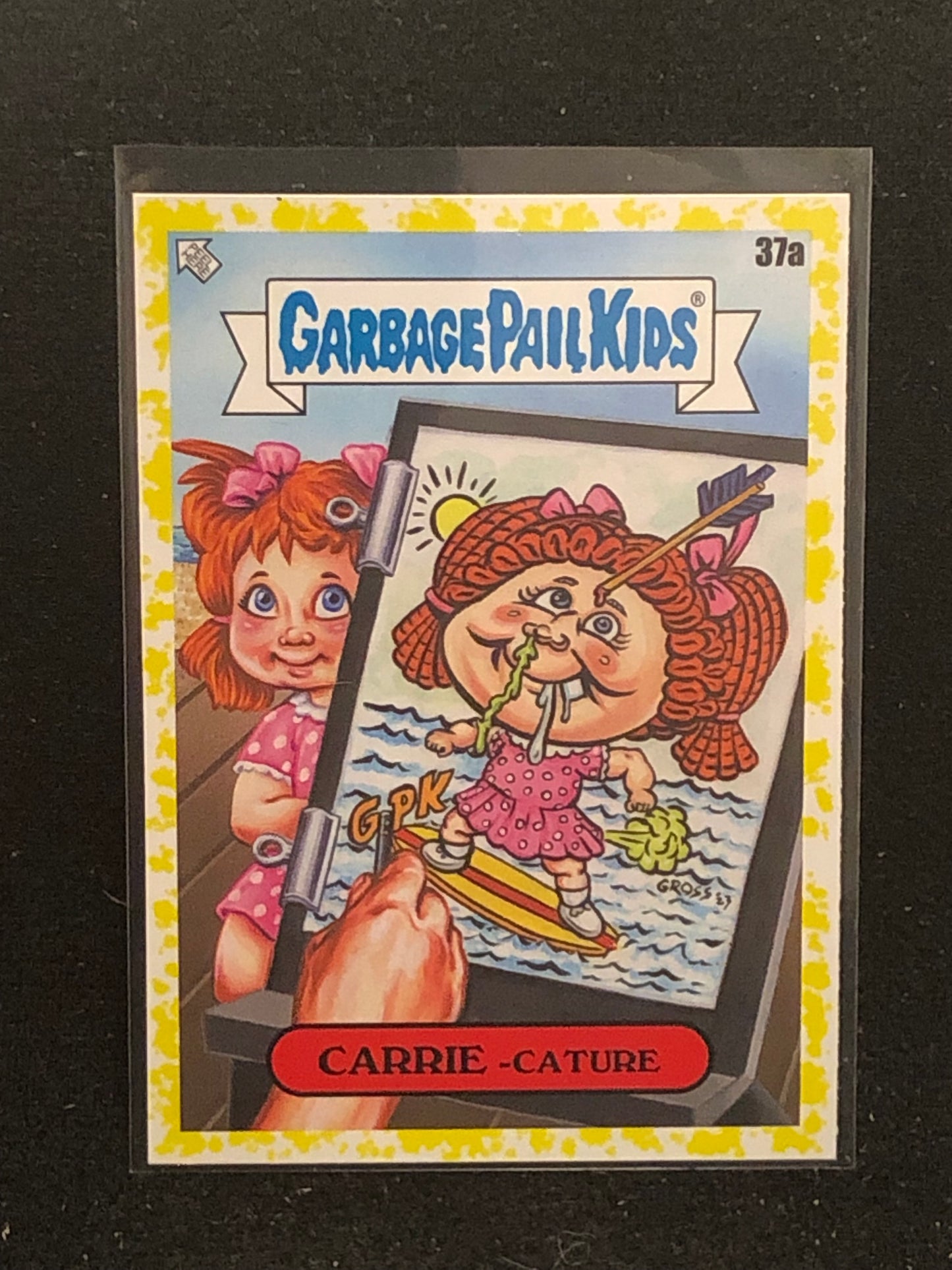 Garbage Pail Kids Kids At Play U-PICK Yellow Parallel Singles