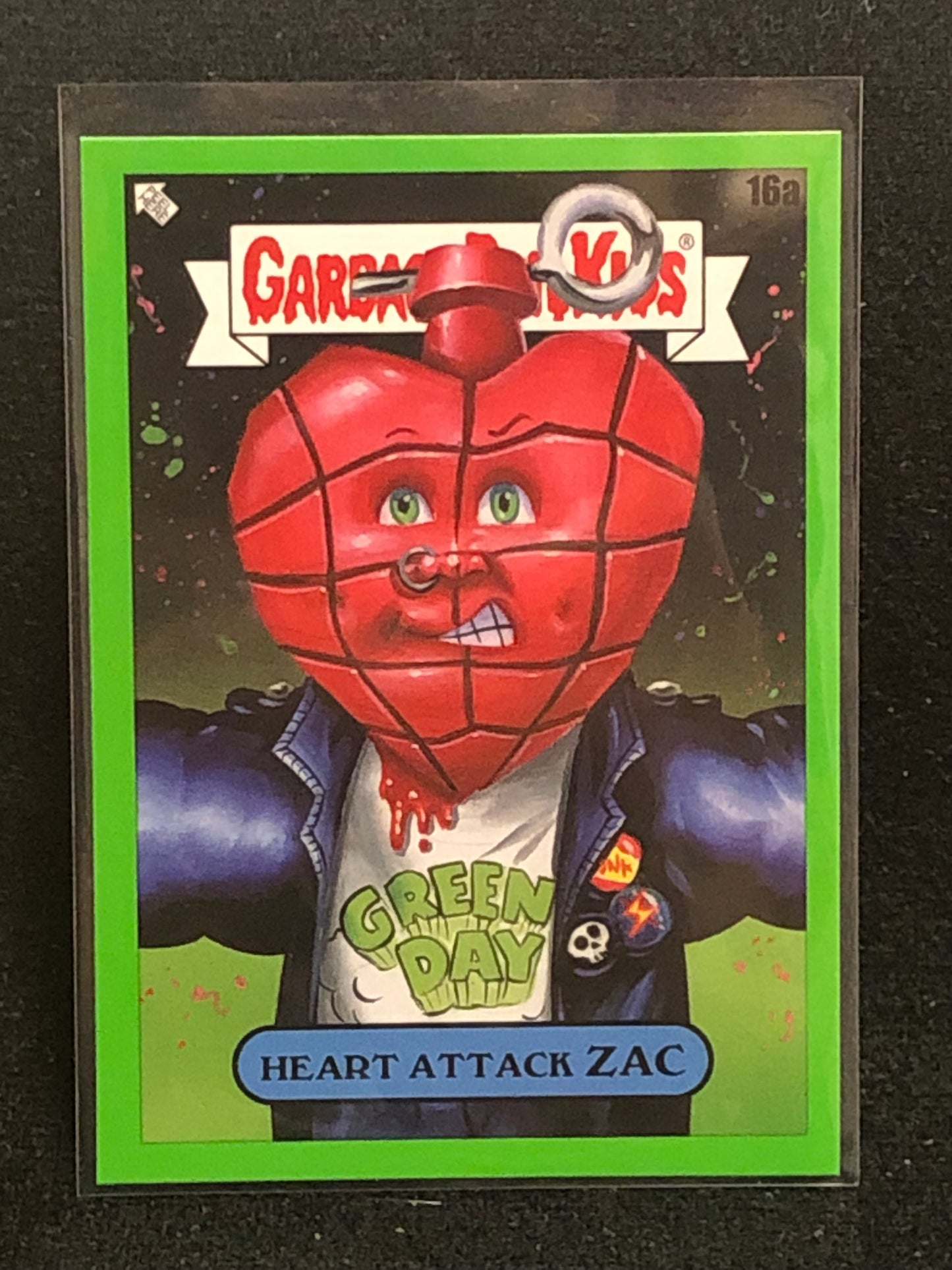 Garbage Pail Kids x Battle Of The Bands Green Day Green Border Singles