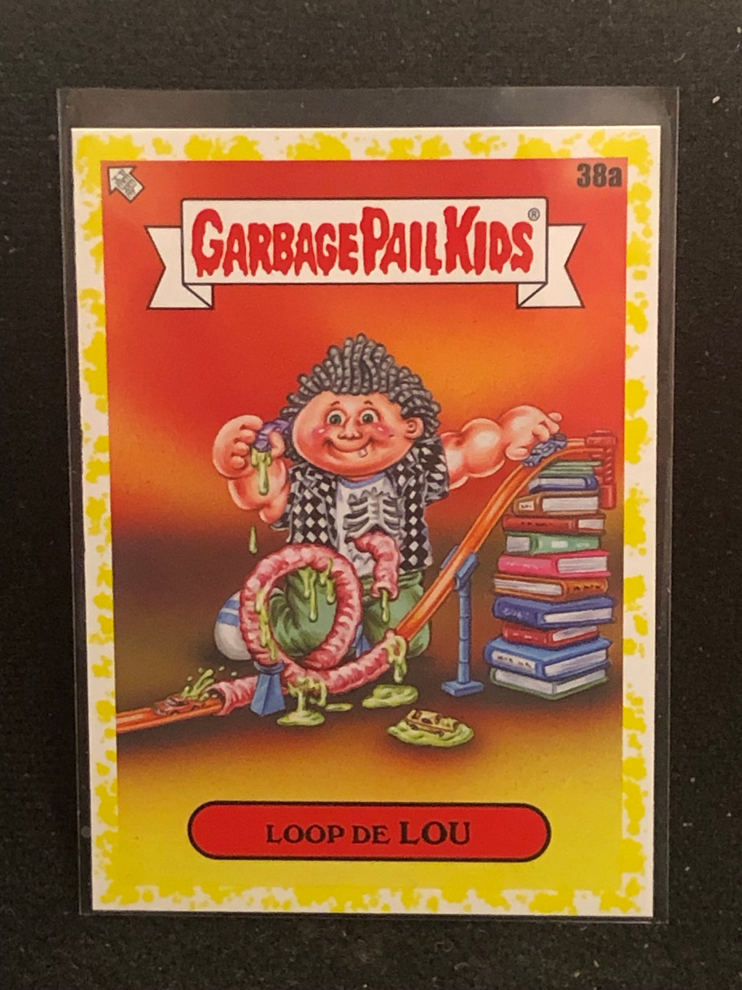 Garbage Pail Kids Kids At Play U-PICK Yellow Parallel Singles