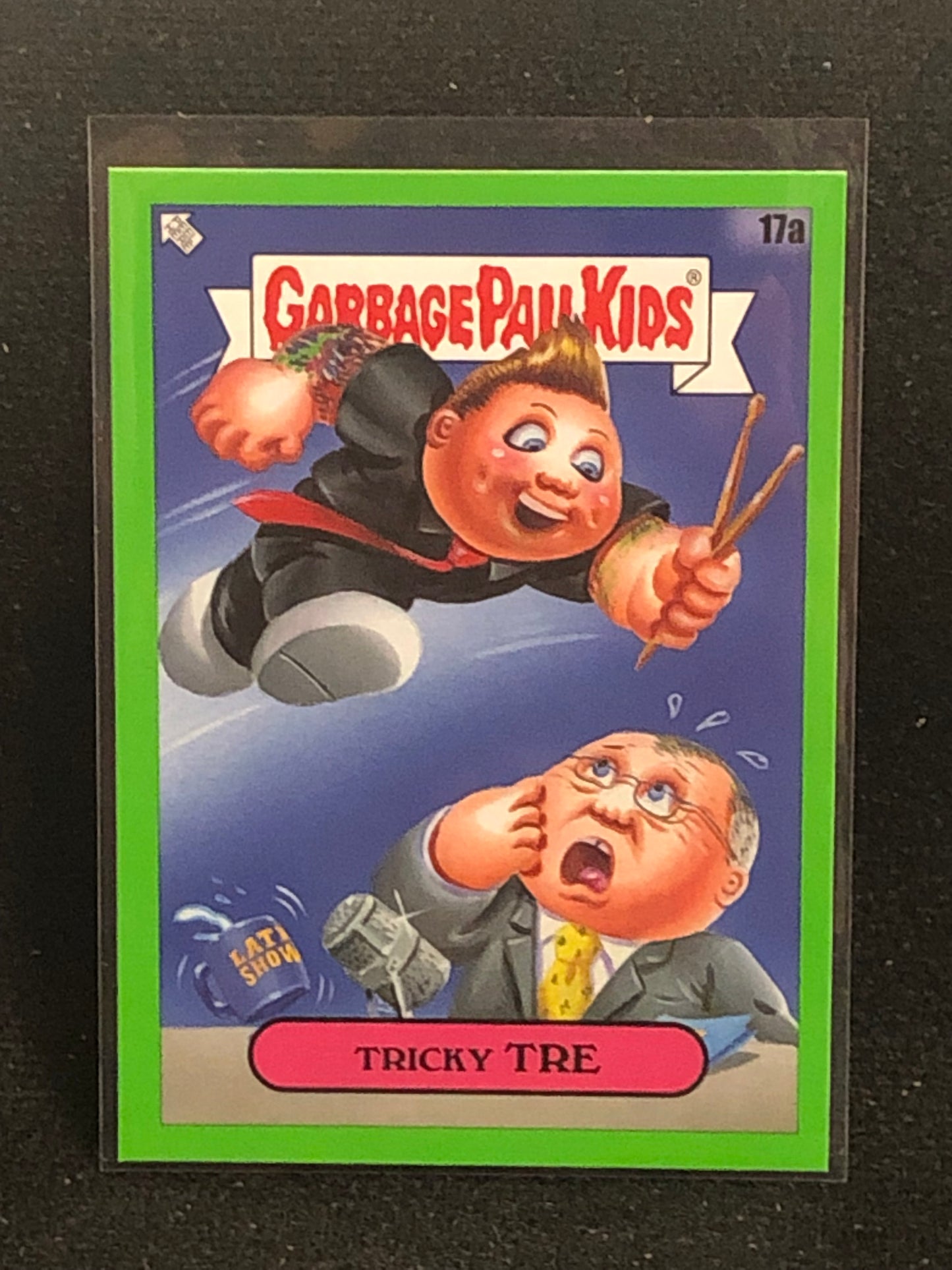 Garbage Pail Kids x Battle Of The Bands Green Day Green Border Singles