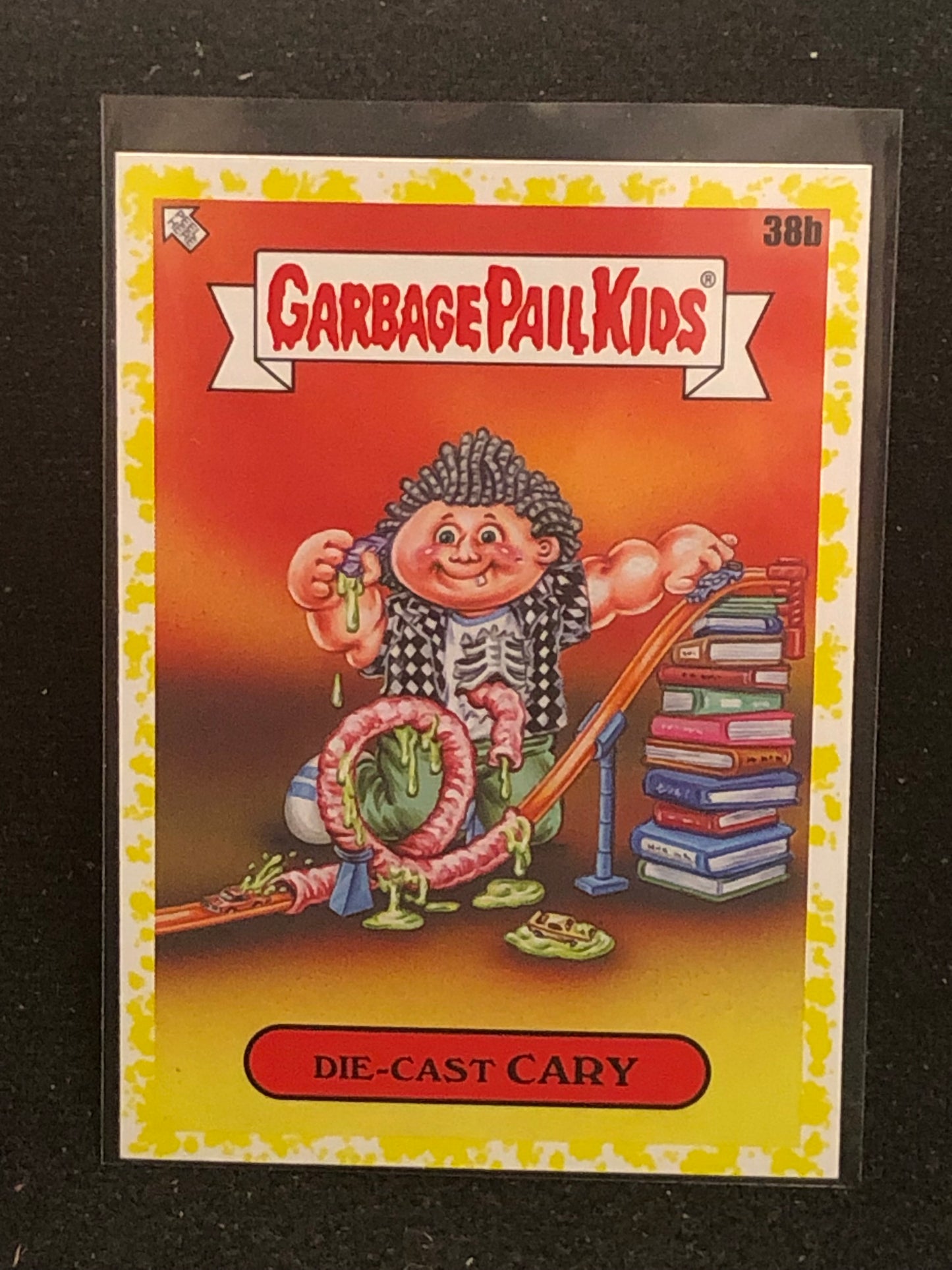 Garbage Pail Kids Kids At Play U-PICK Yellow Parallel Singles