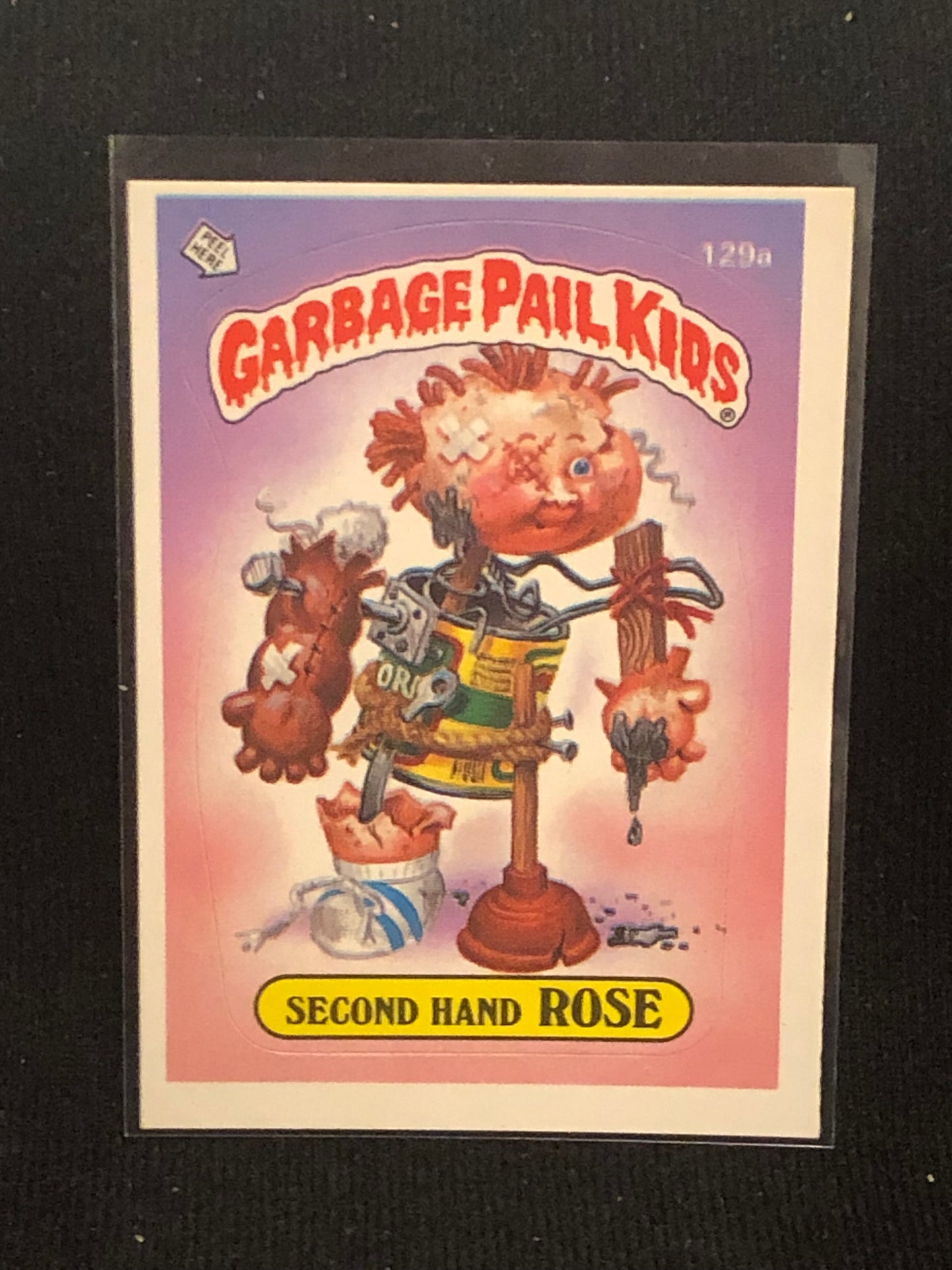 Garbage Pail Kids Original Series 4 (os4) 129a Second Hand Rose