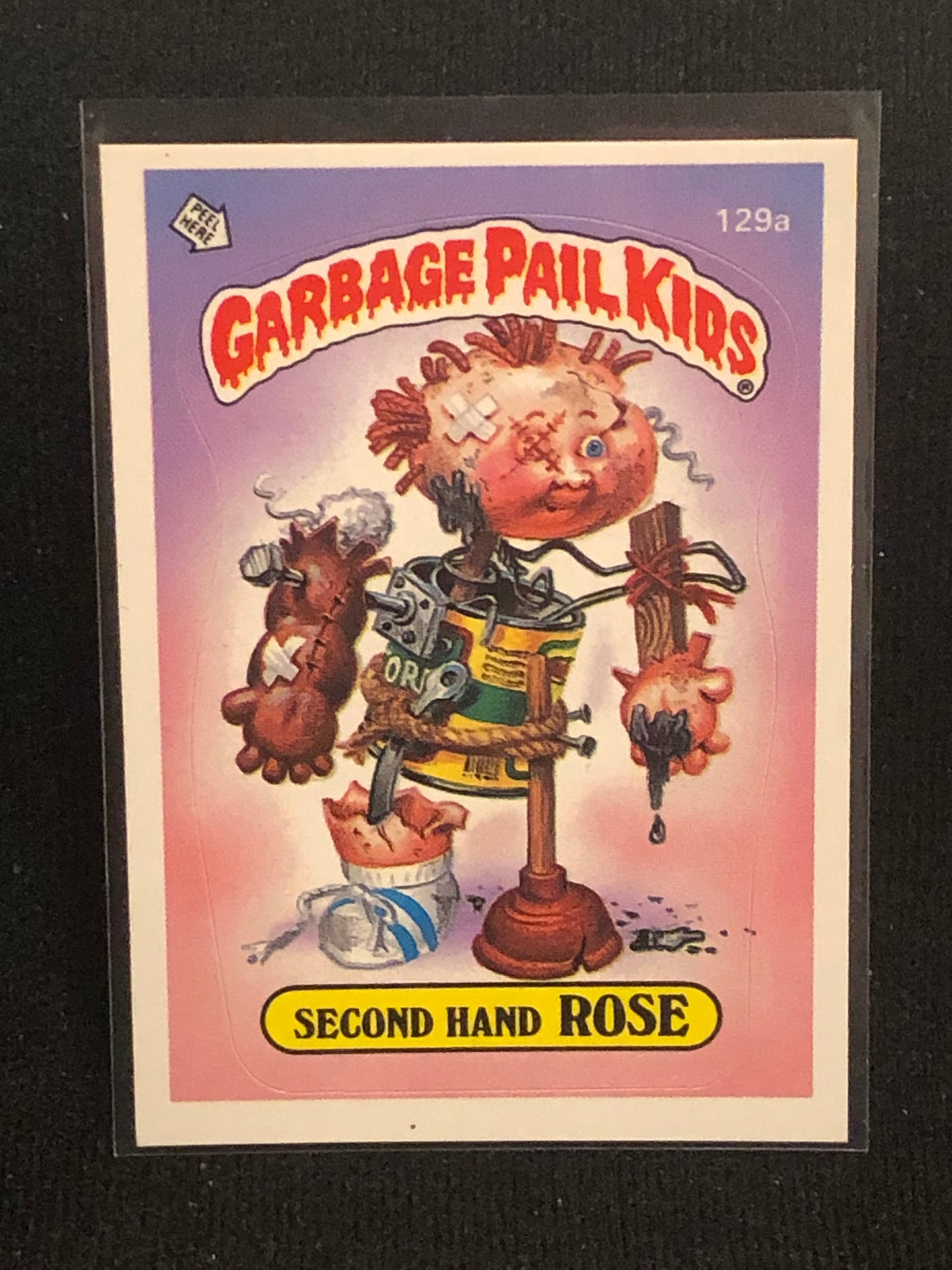 Garbage Pail Kids Original Series 4 (os4) 129a Second Hand Rose