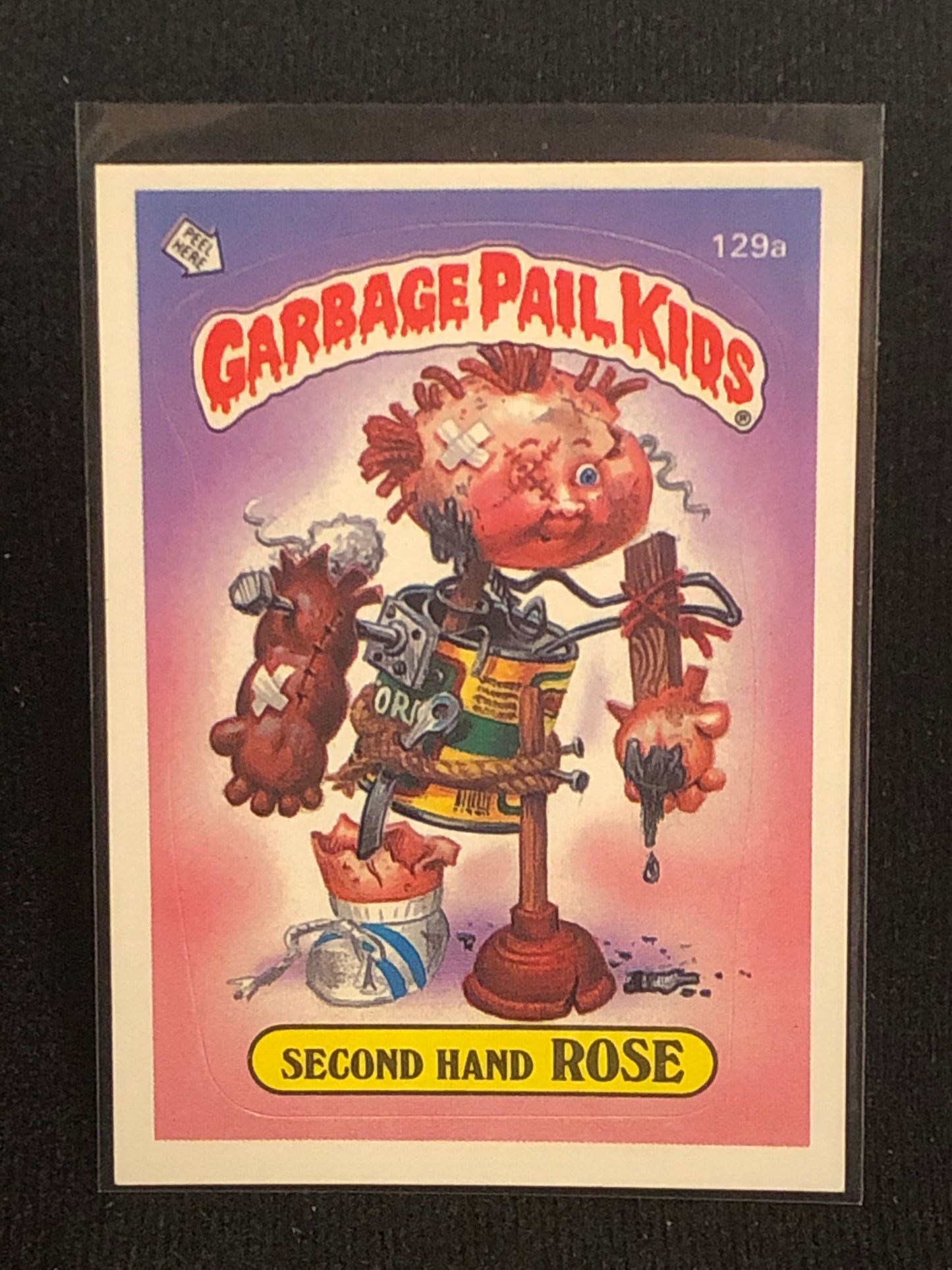 Garbage Pail Kids Original Series 4 (os4) 129a Second Hand Rose